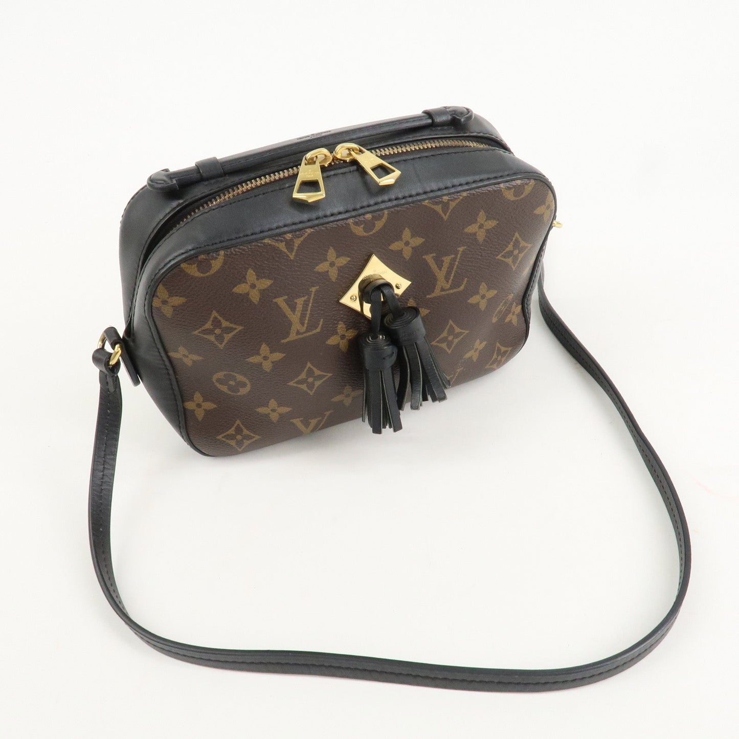 Louis Vuitton Monogram Saintonge Shoulder Bag Noir M43555 Used【Pre-order】