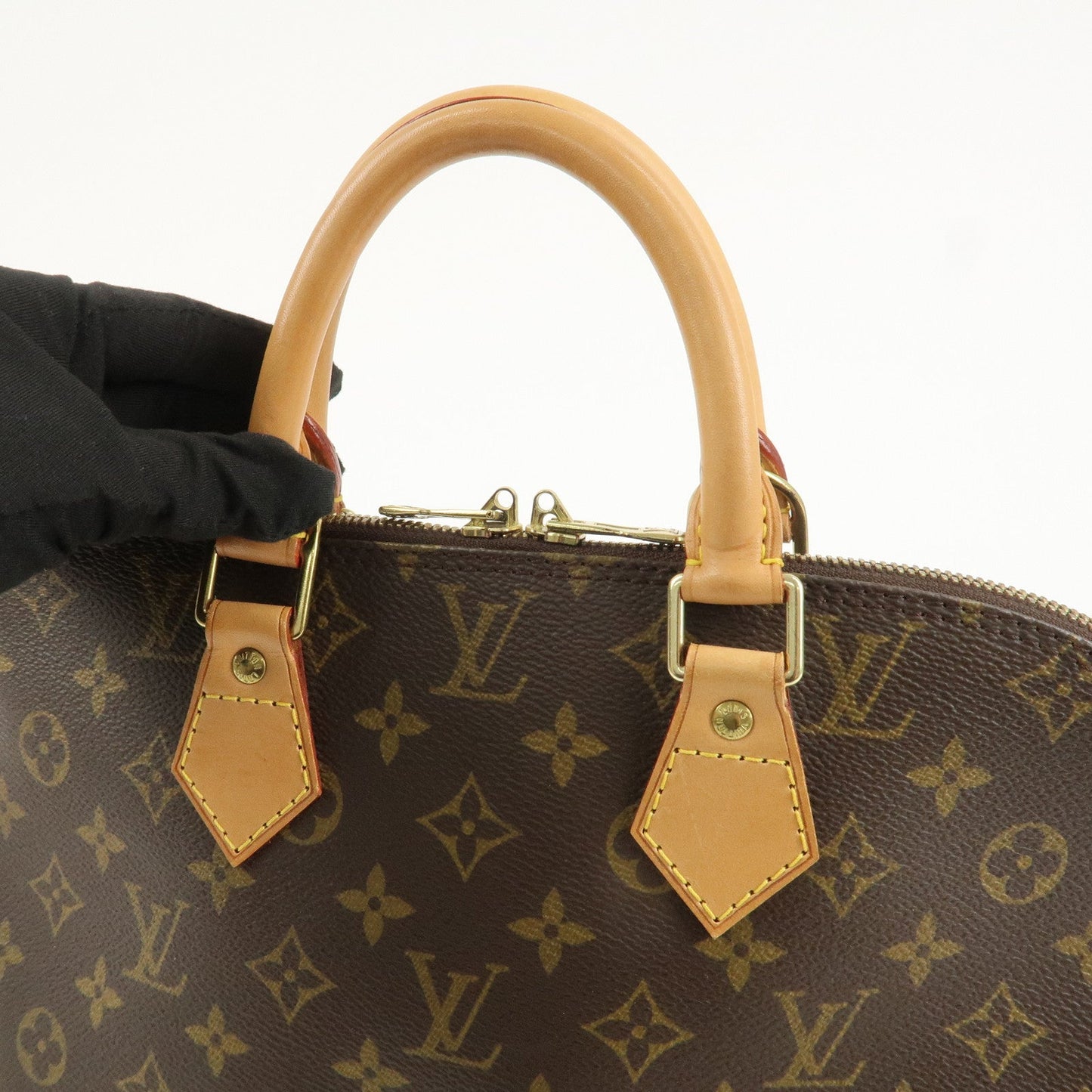 Louis Vuitton Monogram Canvas Alma Hand Bag Brown M51130 Used【Pre-order】