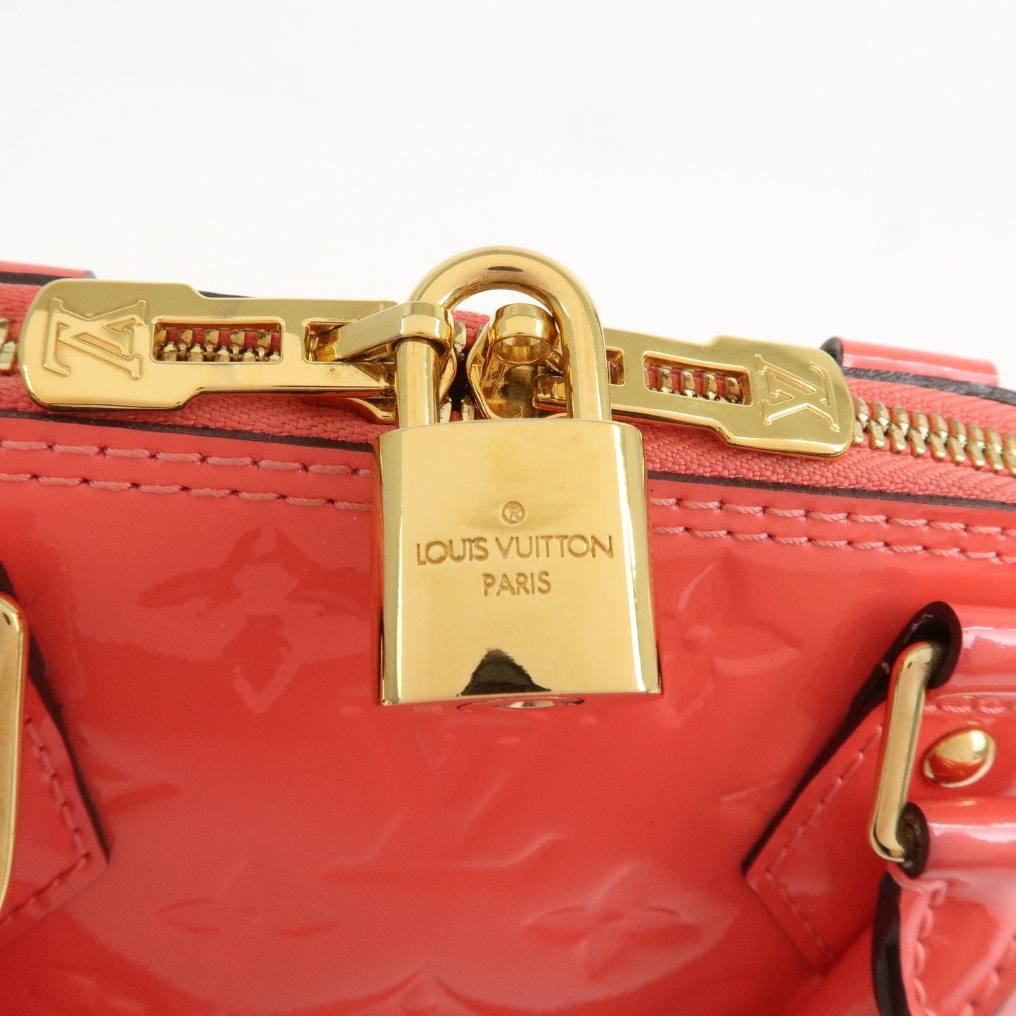 Louis Vuitton Monogram Vernis Alma BB 2Way Bag Hand Bag Rose Rich M90259【Pre-order】