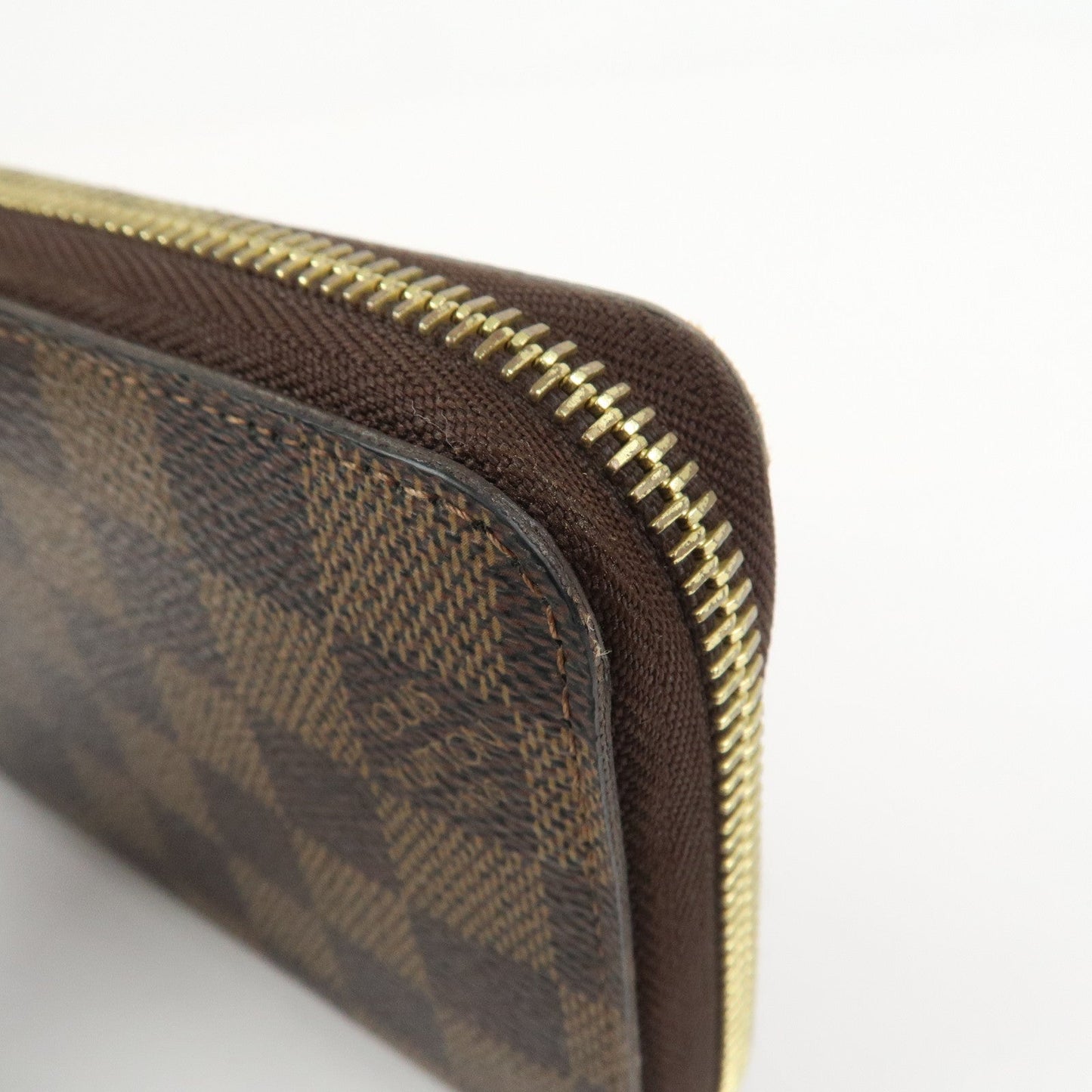 Louis Vuitton Damier Round Zippy Wallet Old Style Brown N60015【Pre-order】