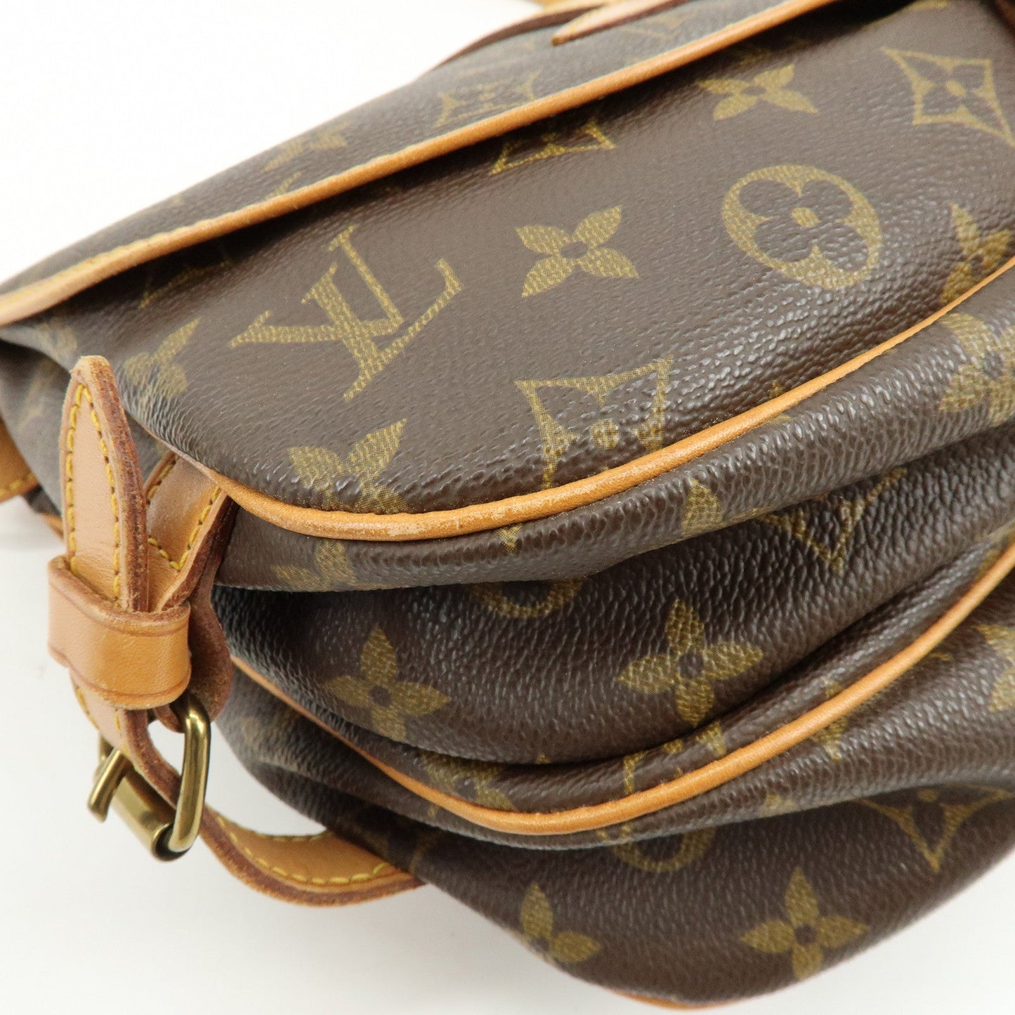 Louis Vuitton Monogram Saumur 30 Canvas Shoulder Bag Brown M42256【Pre-order】