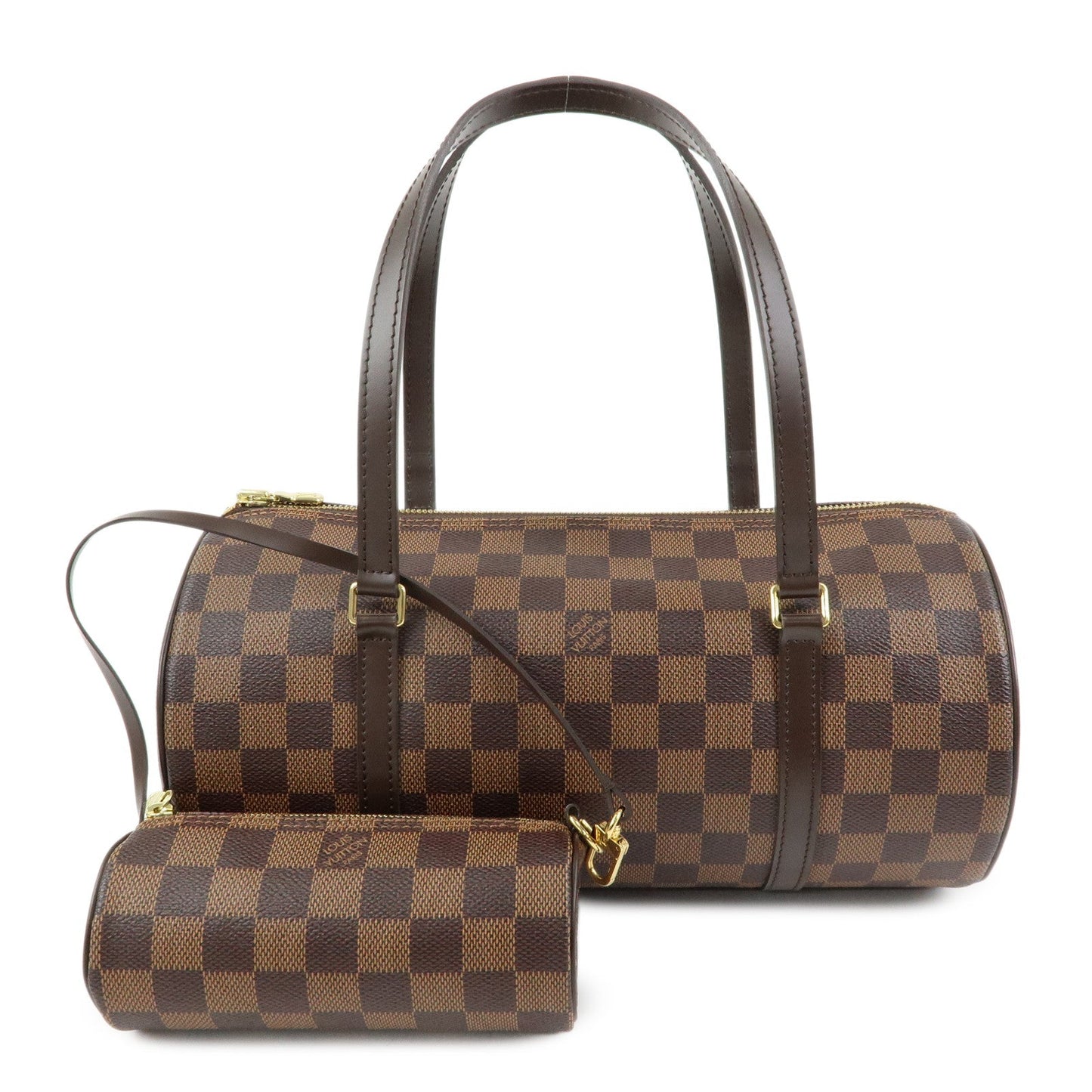 Louis Vuitton Damier Ebene Papillon 30 Hand Bag Brown N51303【Pre-order】