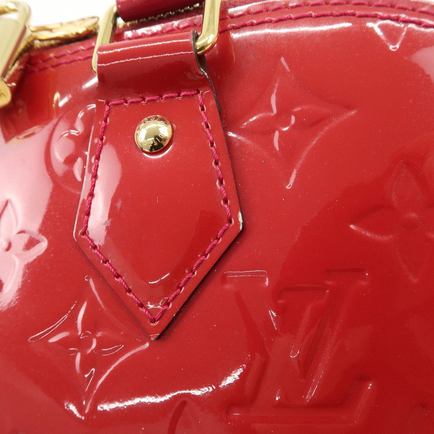 Louis Vuitton Monogram Vernis Alma PM Hand Bag Rose Indien M91770【Pre-order】
