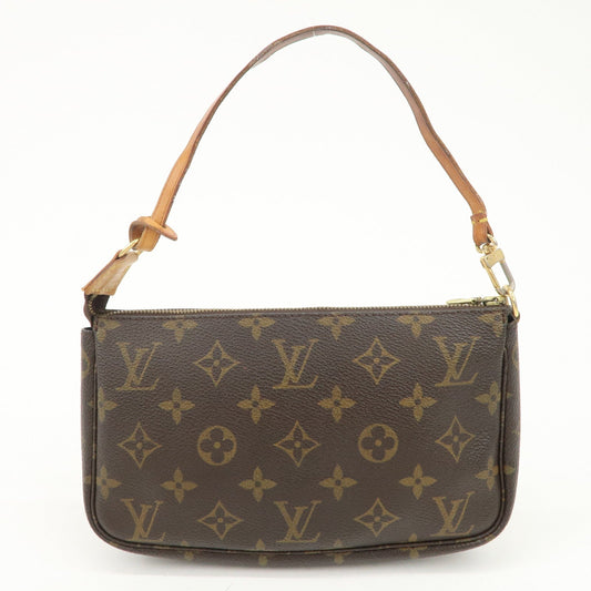 Louis Vuitton Monogram Pochette Accessoires Hand Bag Brown M51980【Pre-order】