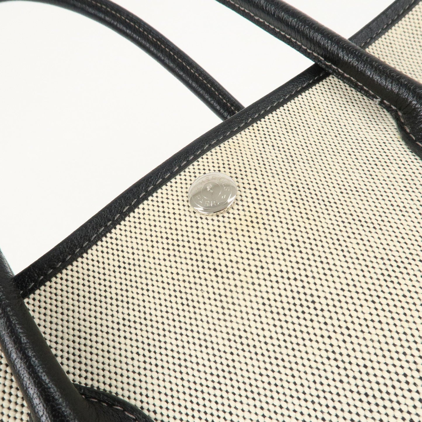 Hermes ToileOfficier Leather Garden Party PM J Stamped Tote Bag【Pre-order】