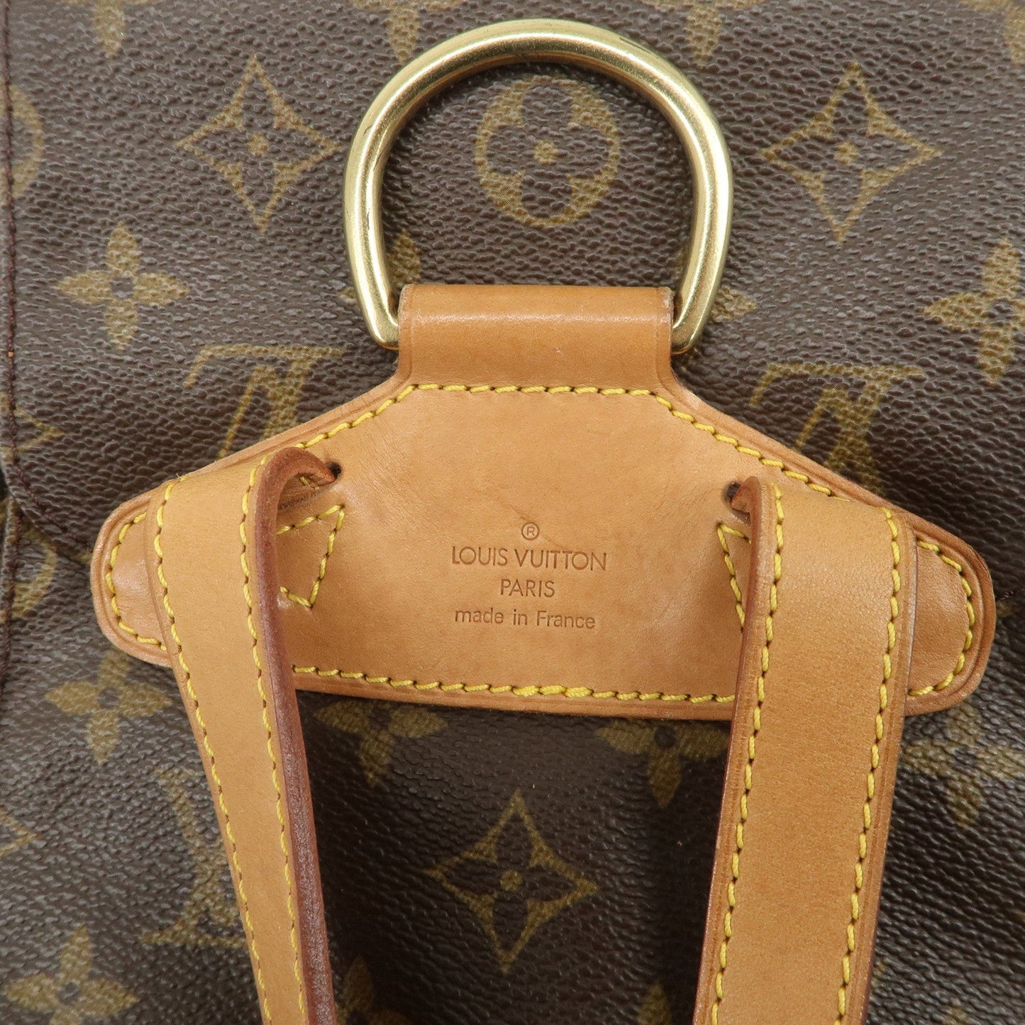 Louis Vuitton Monogram Montsouris MM Backpack Brown M51136【Pre-order】