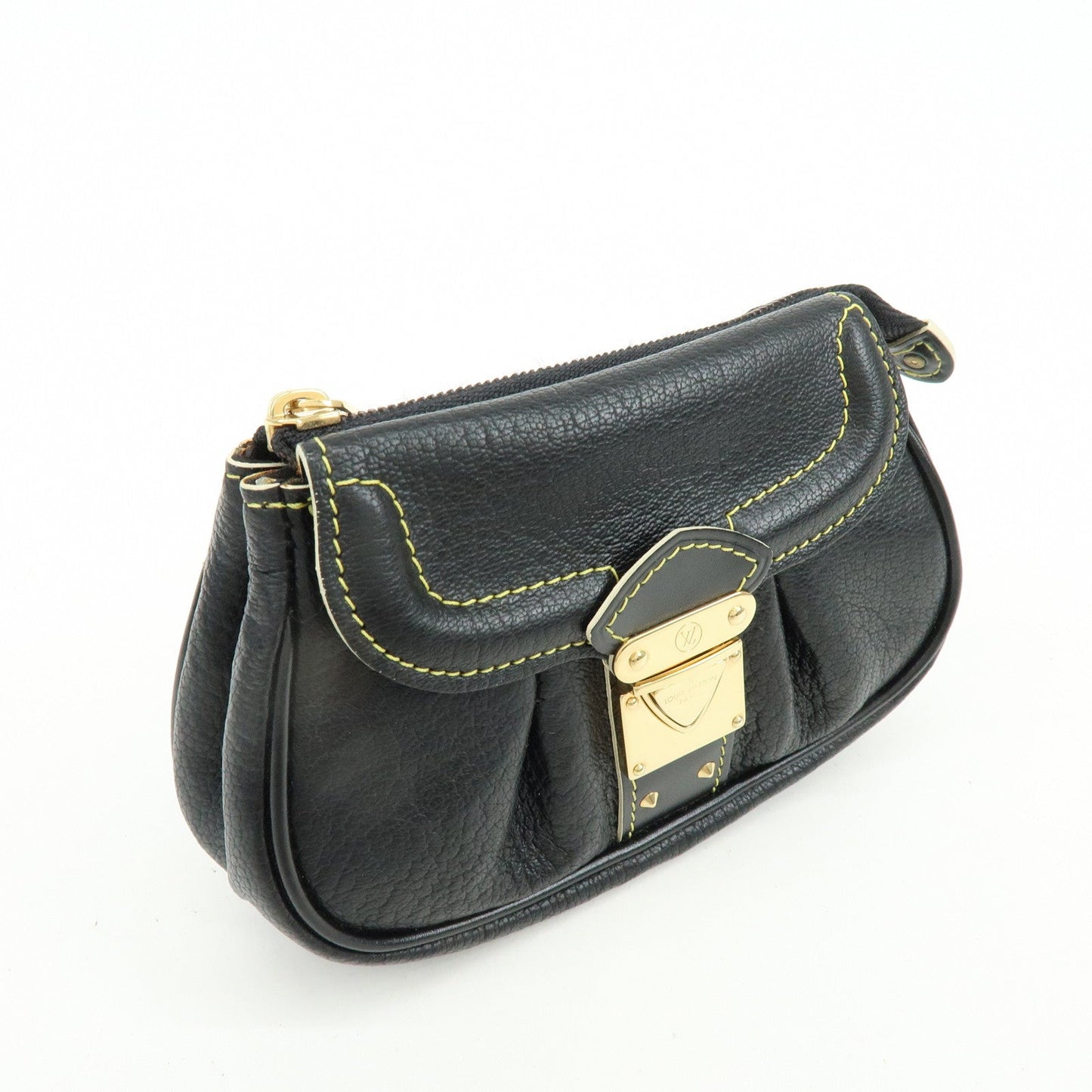 Louis Vuitton Suhari Mignon Leather Pouch Noir Black M91780【Pre-order】