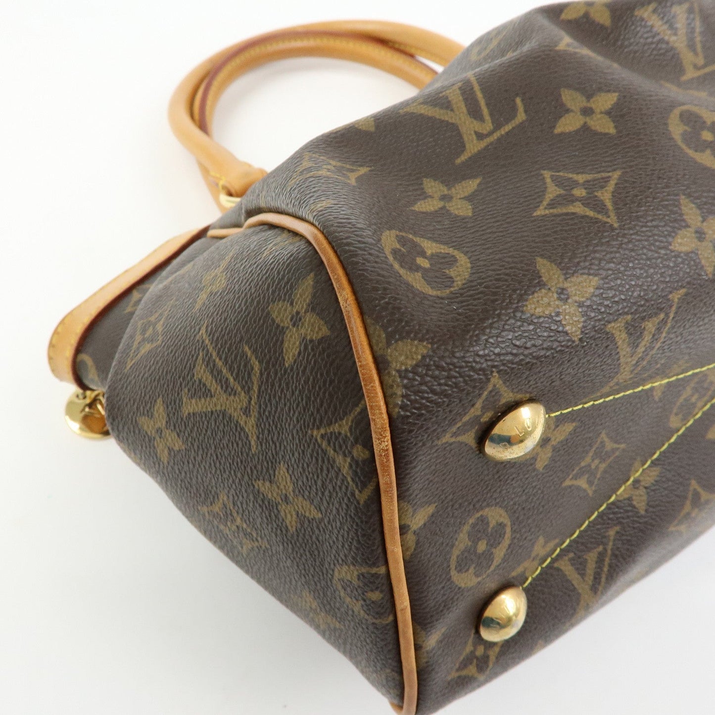 Louis Vuitton Monogram Tivoli PM Hand Bag Shoulder Bag Brown M40143【Pre-order】