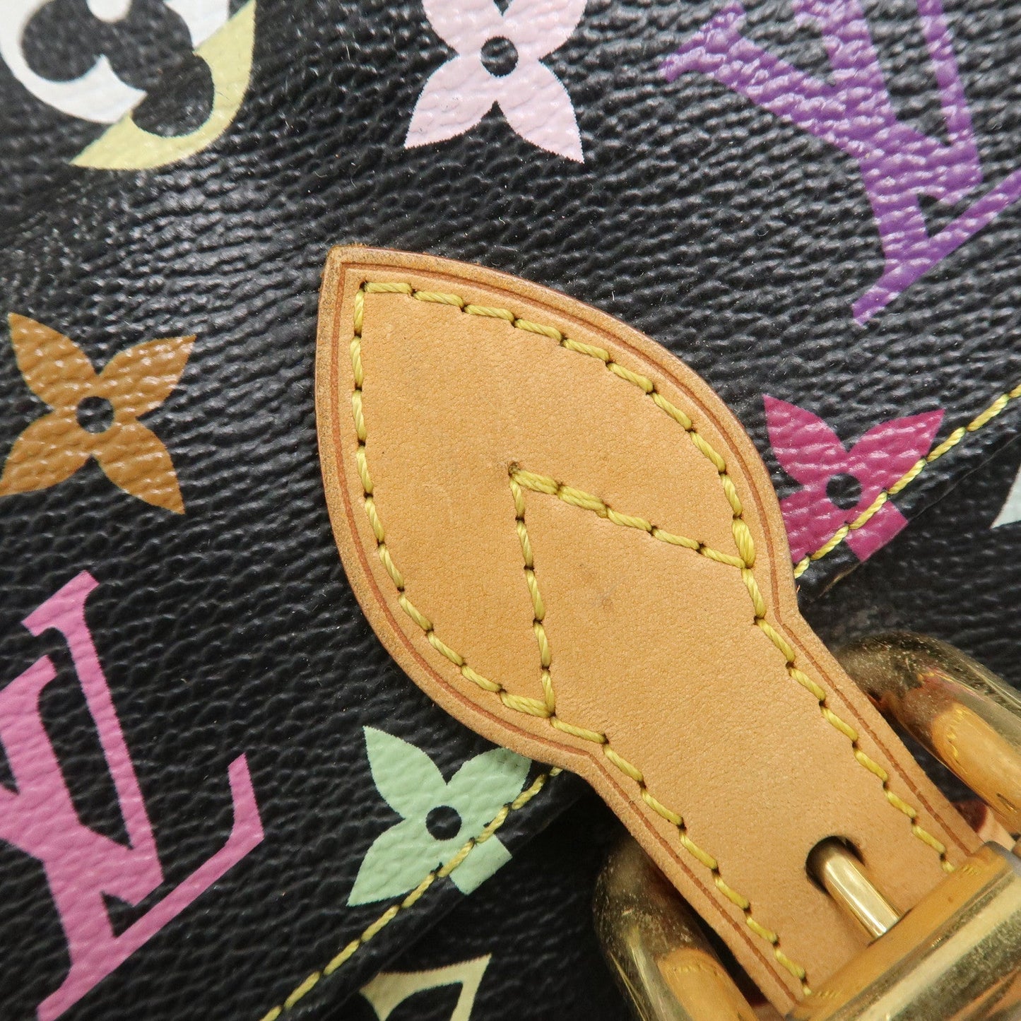 Louis Vuitton Monogram Multicolor Priscilla Hand Bag Noir M40097【Pre-order】