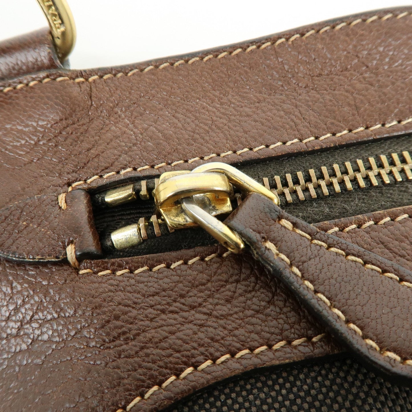 Prada Logo Jacquard Leather Shoulder Bag Crossbody Bag Brown【Pre-order】