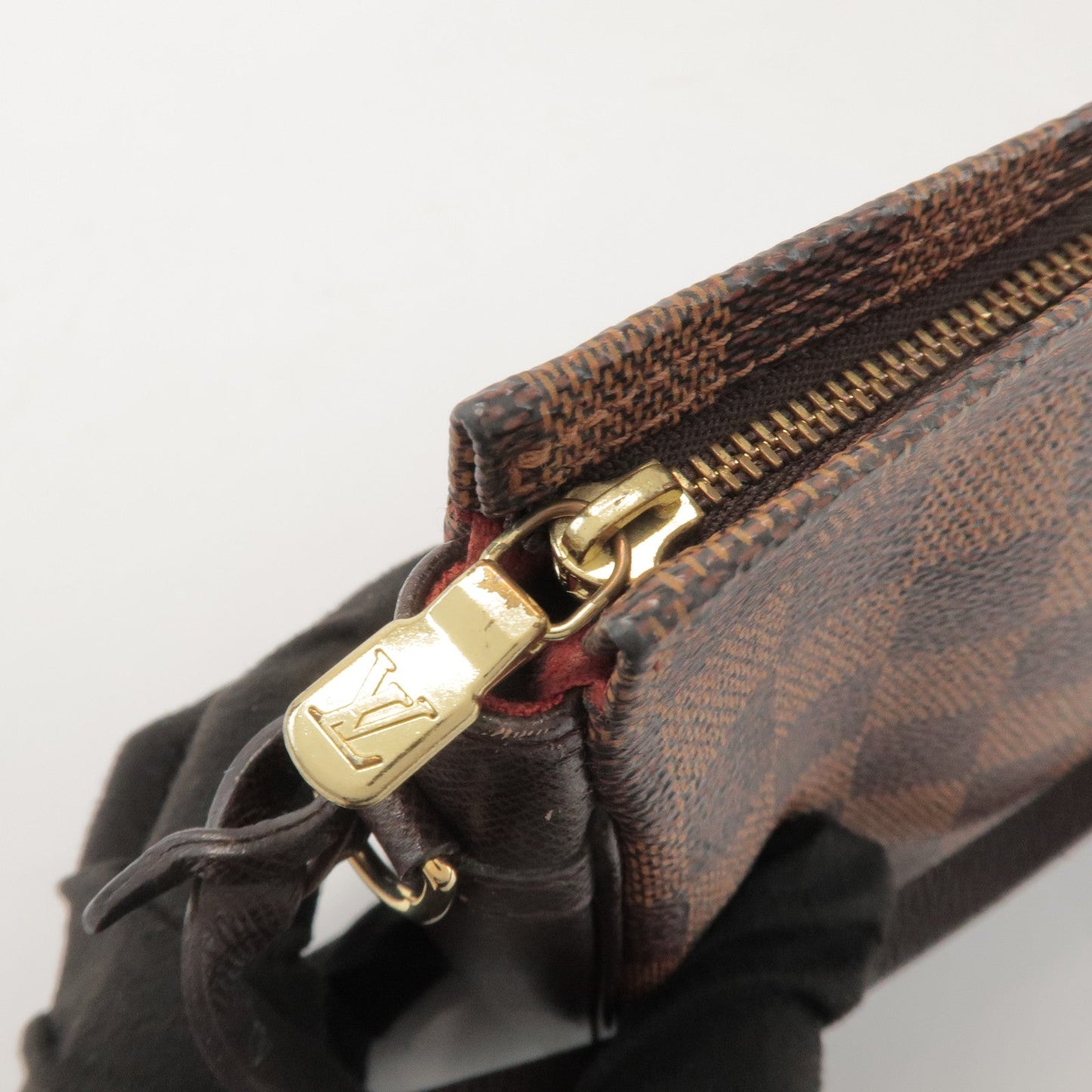Louis Vuitton Damier Trousse Makeup Accessory Pouch Brown N51982【Pre-order】