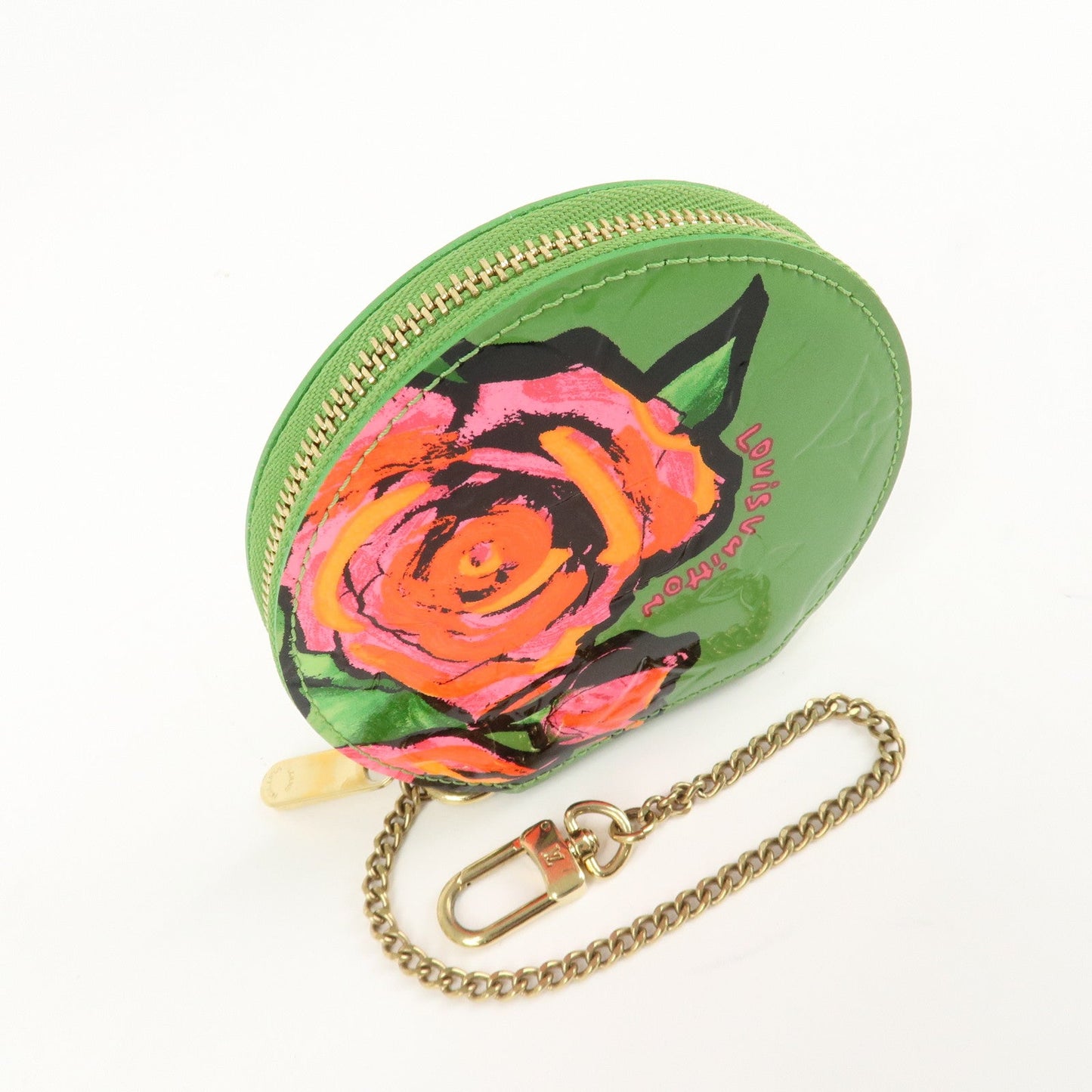 Louis Vuitton Monogram Vernis Porte Monnaie Chapeau Coin Case M93692【Pre-order】