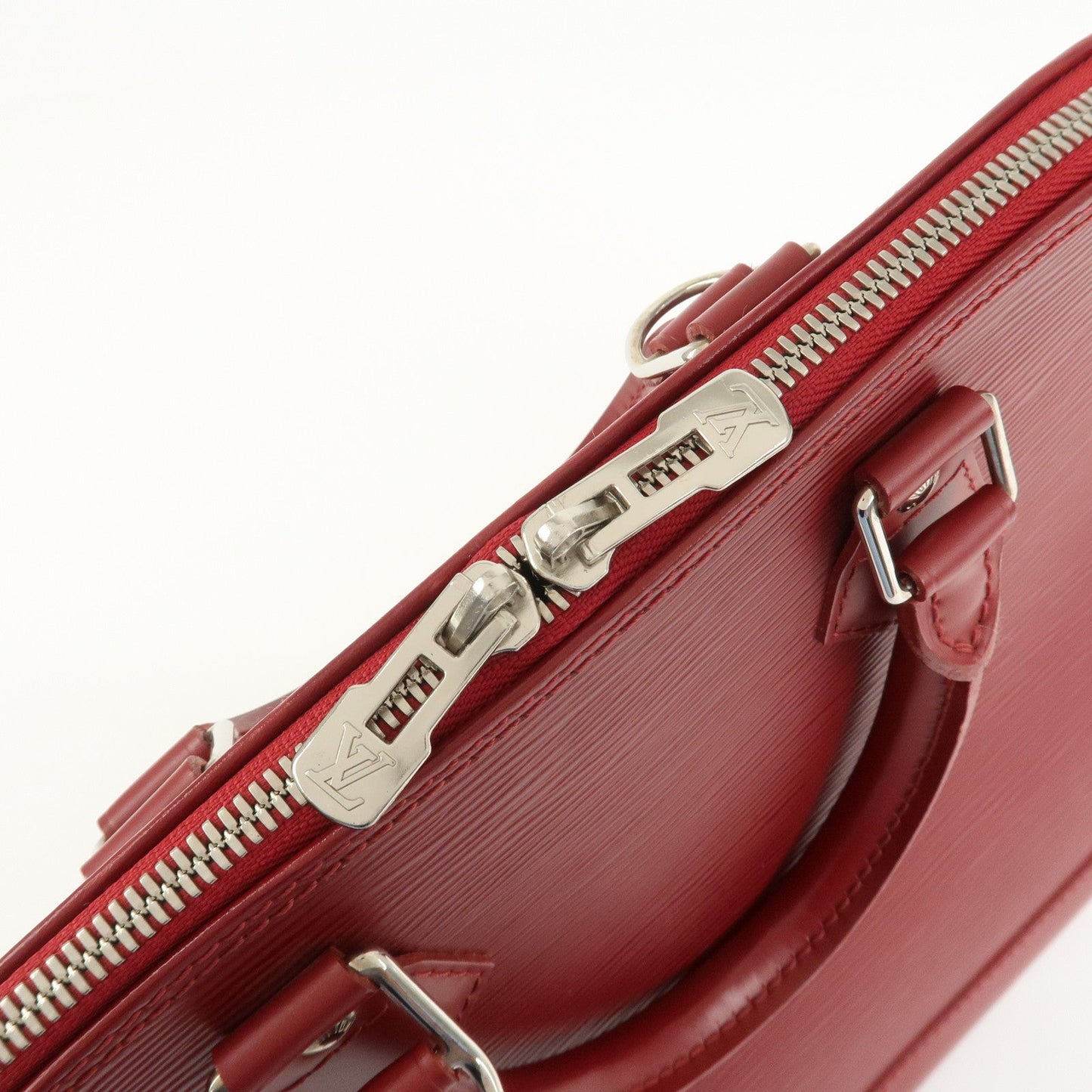 Louis Vuitton Epi Alma PM Leather Hand Bag Carmine M4058E【Pre-order】