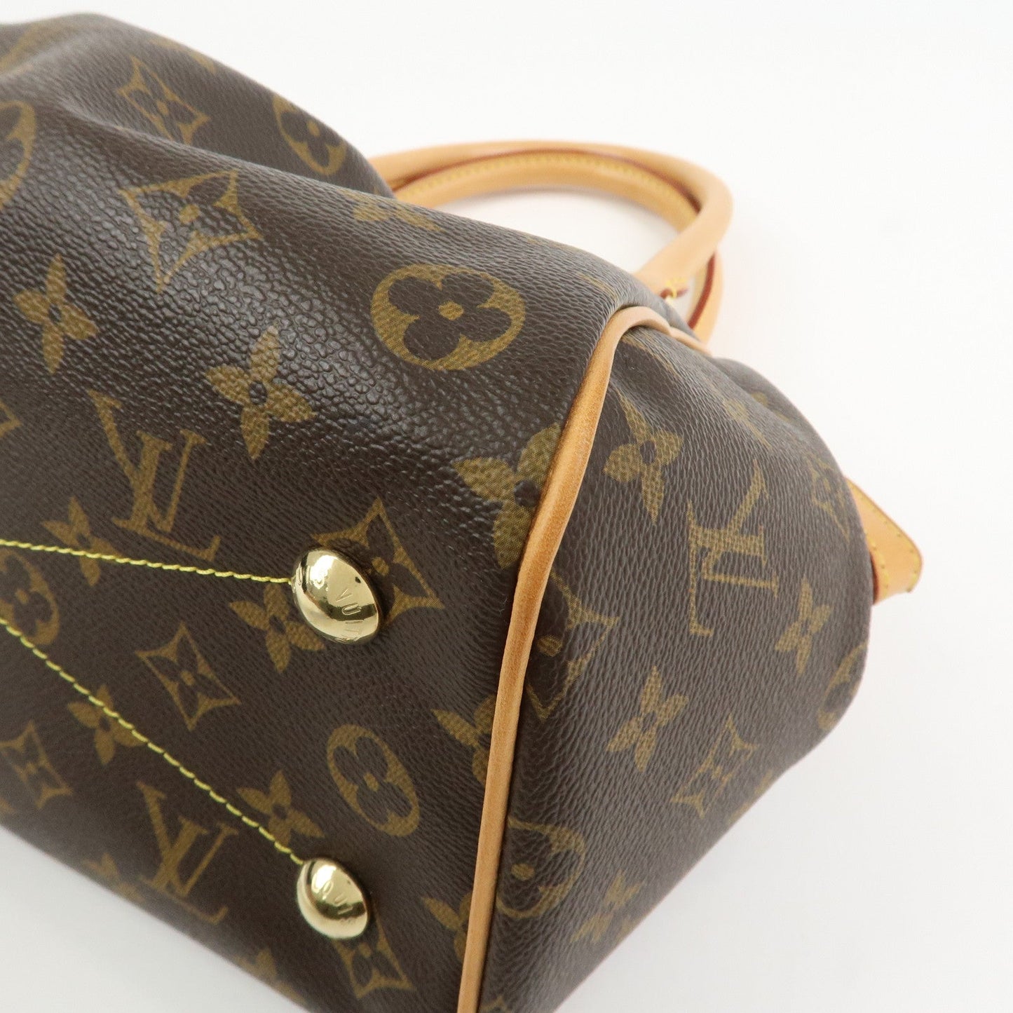 Louis Vuitton Monogram Tivoli PM Hand Bag Shoulder Bag Brown M40143【Pre-order】