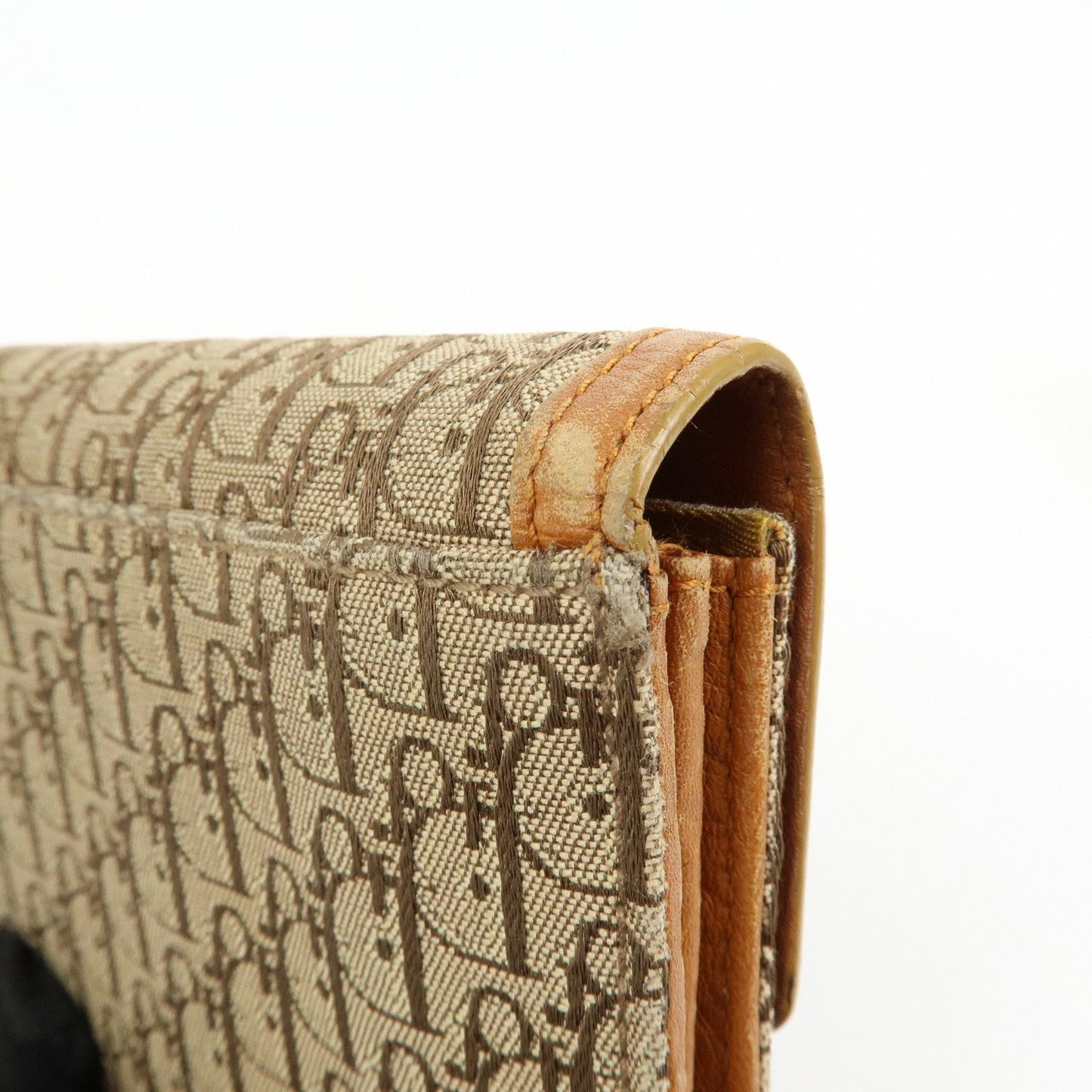 Christian Dior Trotter Street Chic Canvas Leather Long Wallet【Pre-order】