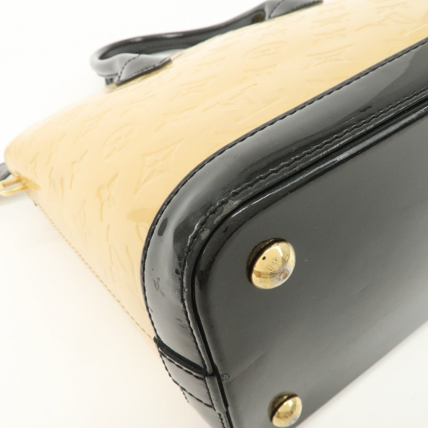 Louis Vuitton Monogram Verni Lockit PM Hand Bag Dune M90251【Pre-order】