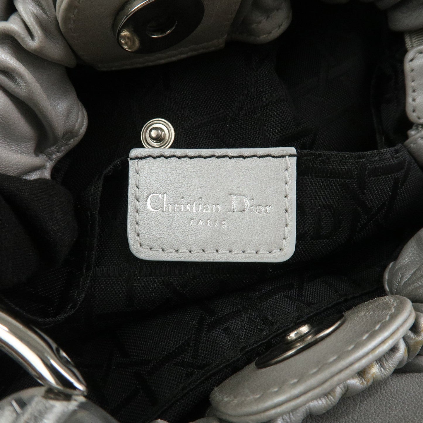 Christian Dior Maris Pearl Leather Hand Bag【Pre-order】