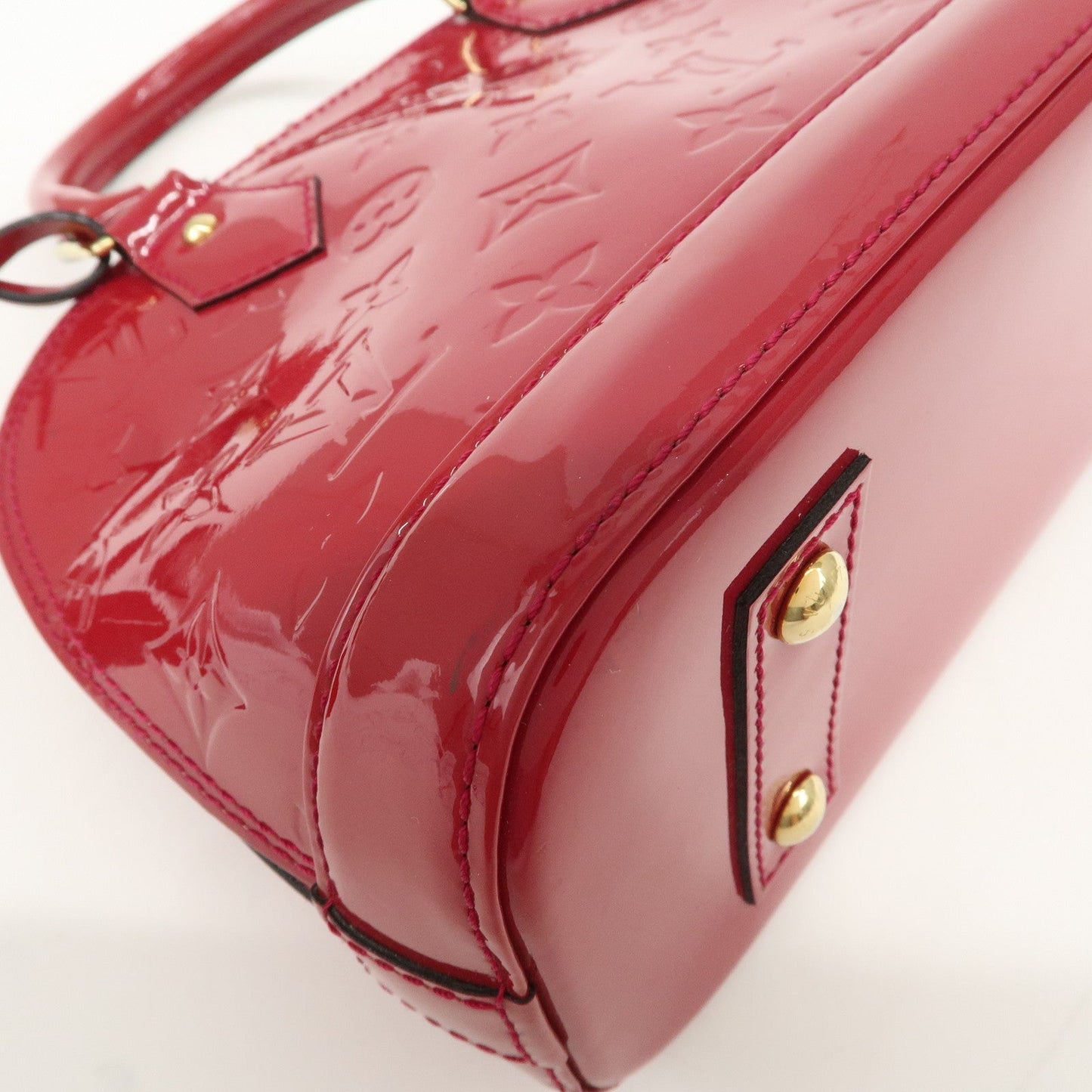 Louis Vuitton Monogram Vernis Alma BB 2Way Bag Rose Indien M91771【Pre-order】