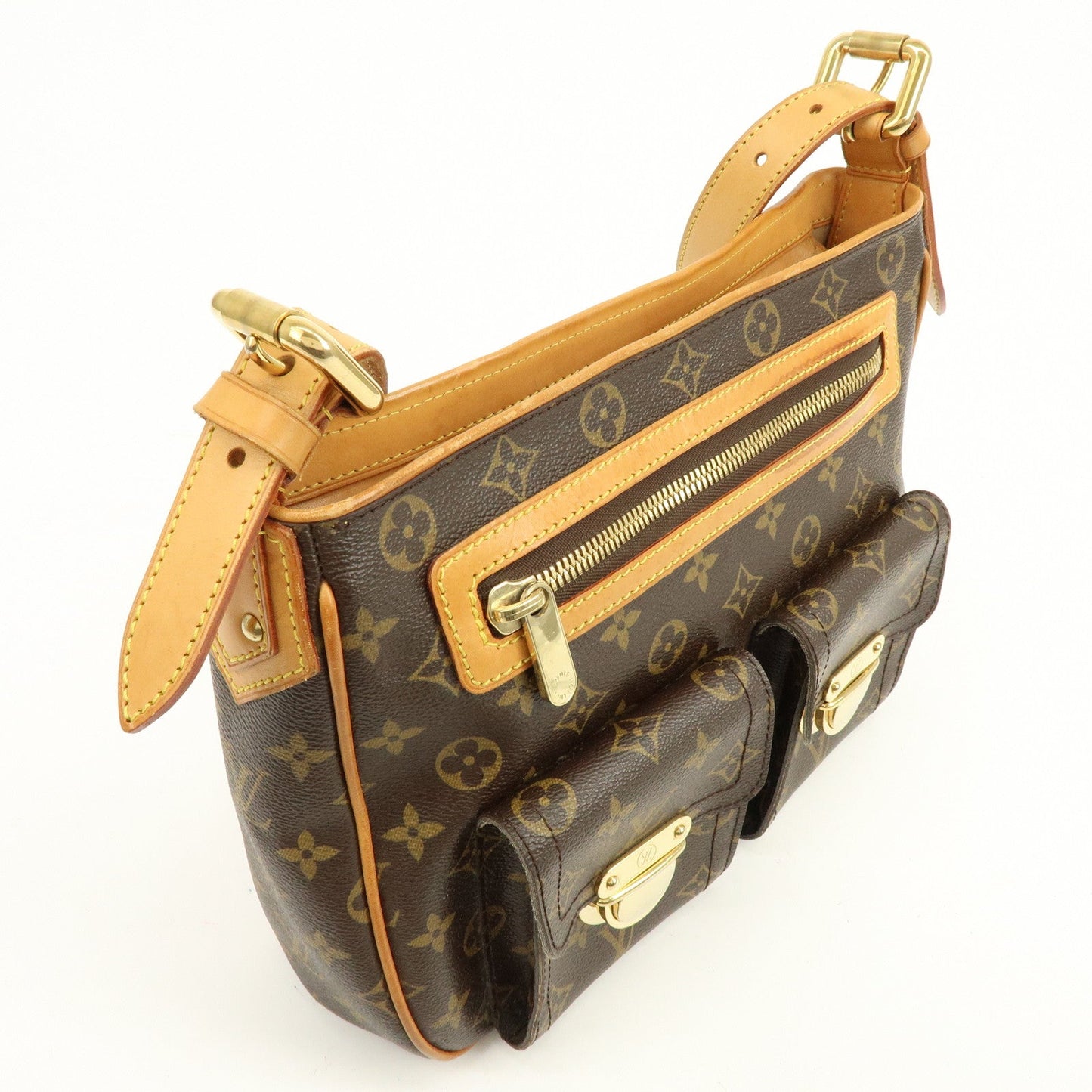 Louis Vuitton Monogram Hudson GM Shoulder Bag Brown M40045【Pre-order】