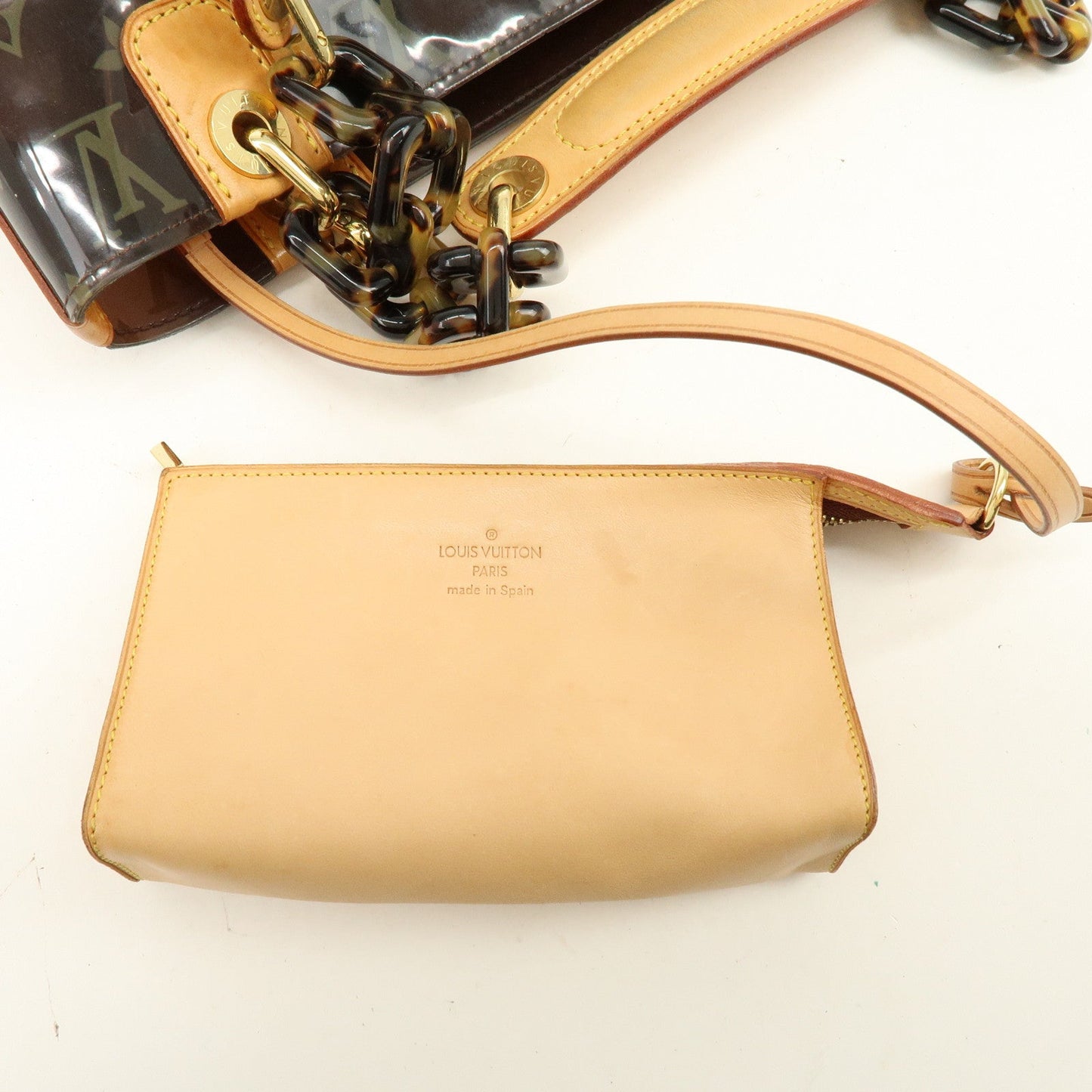 Louis Vuitton Monogram Cabas Ambre PM Tote Bag Clear Brown M92502【Pre-order】