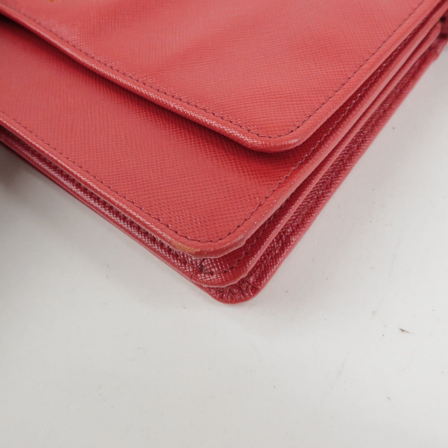 Prada Saffiano Leather Shoulder Bag Crossbody Bag Red 1M1361【Pre-order】