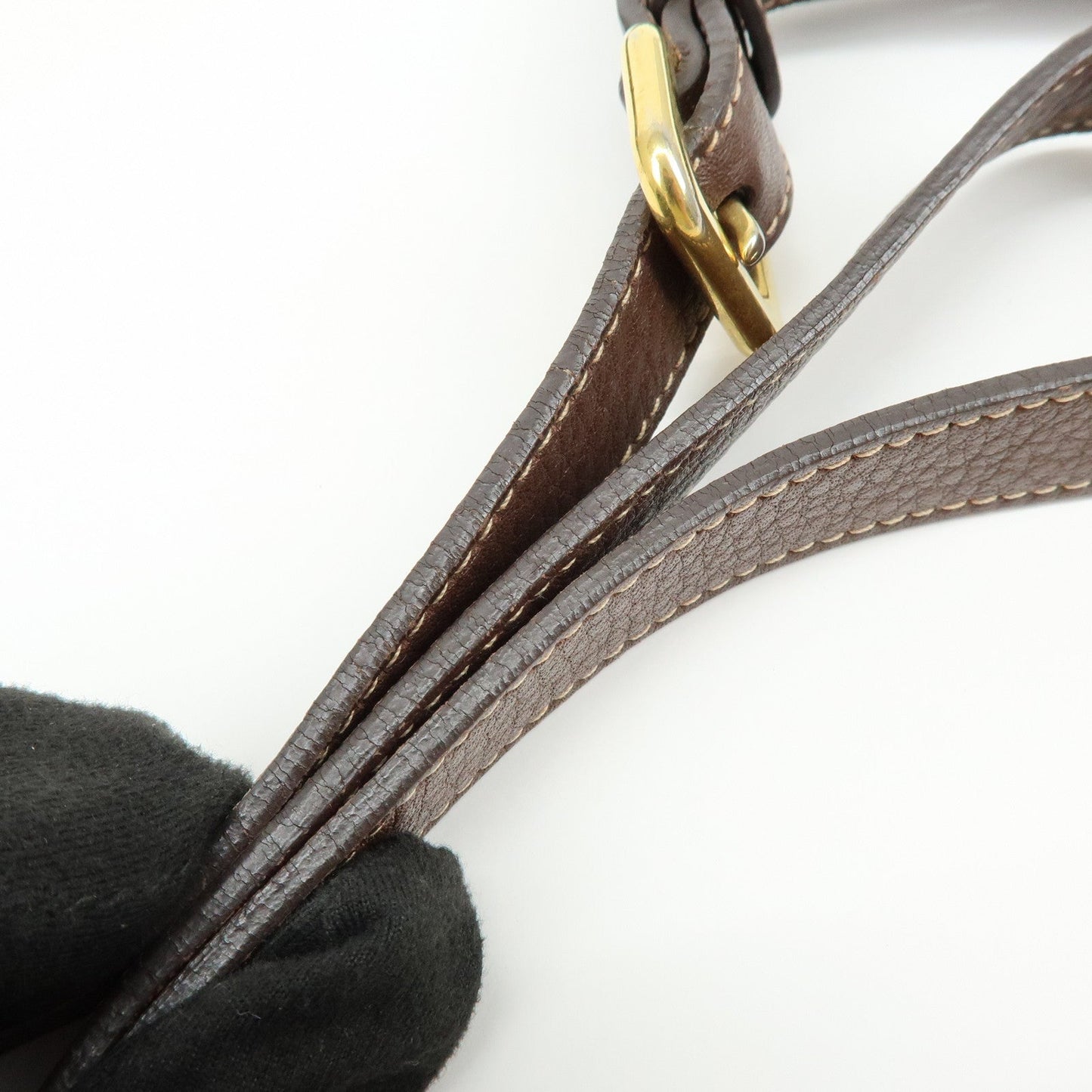 Prada Logo Jacguard Leather Shoulder Bag Crossbody Bag Brown【Pre-order】