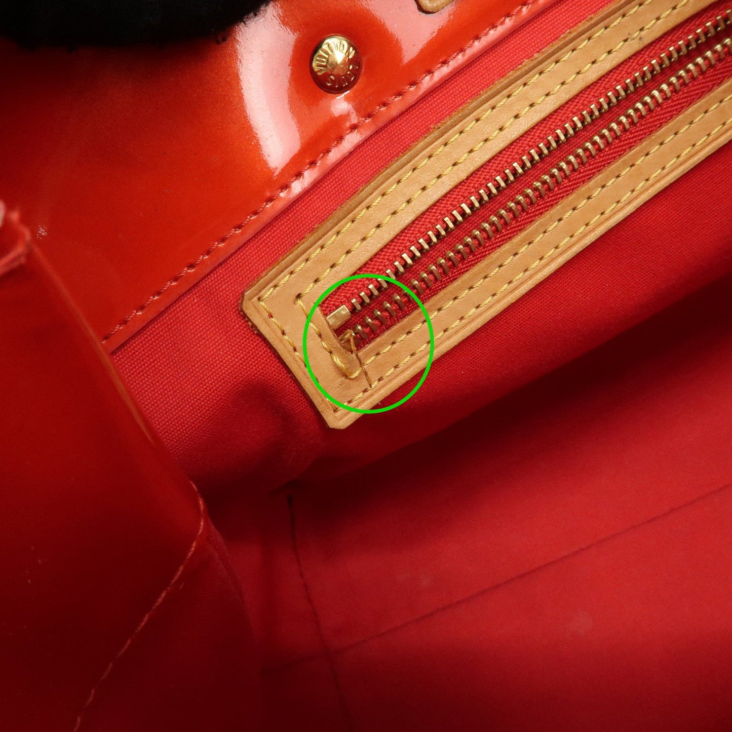 Louis Vuitton Monogram Vernis Lead PM Hand Bag Rouge M91088【Pre-order】