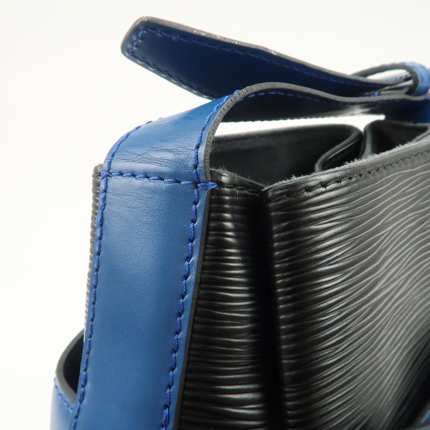 Louis Vuitton Epi Leather Sac de Paul Shoulder Bag Noir Tredo Blue【Pre-order】