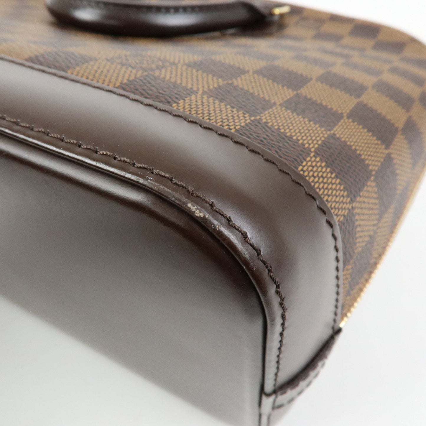 Louis Vuitton Damier Canvas Leather Alma PM Hand Bag Brown N51131【Pre-order】