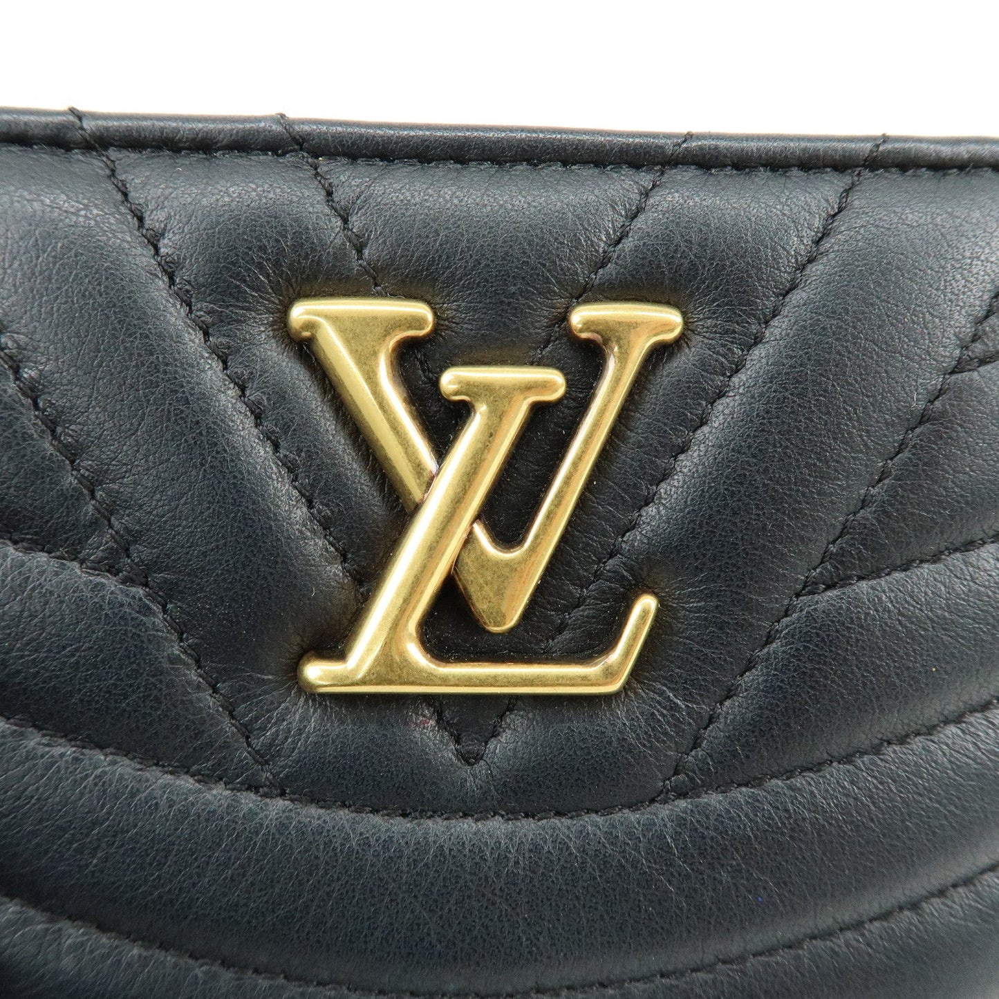 Louis Vuitton New Wave Leather Zippy Compact Wallet Noir M63789【Pre-order】