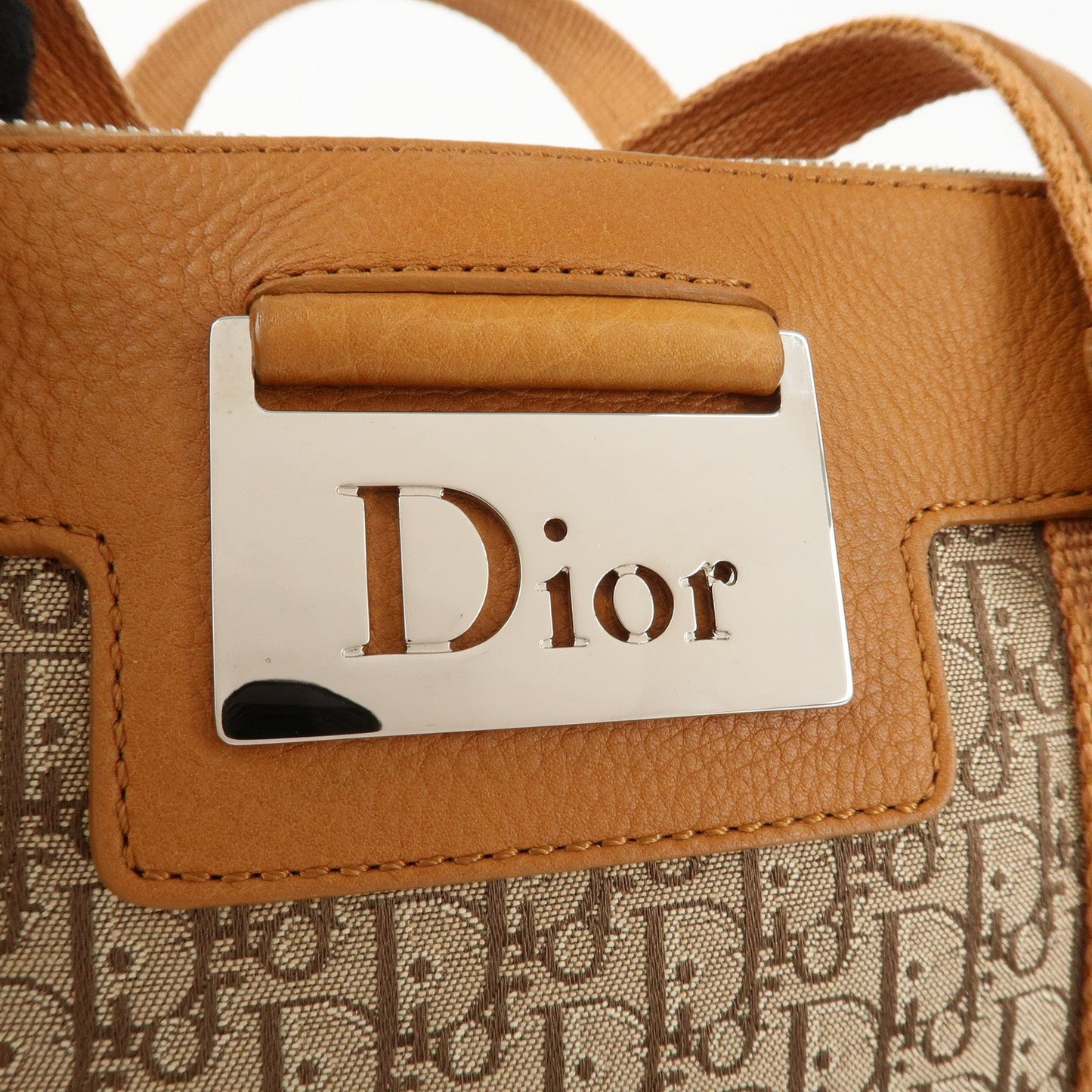 Christian Dior Trotter Canvas Leather Mini Boston Bag Hand Bag【Pre-order】