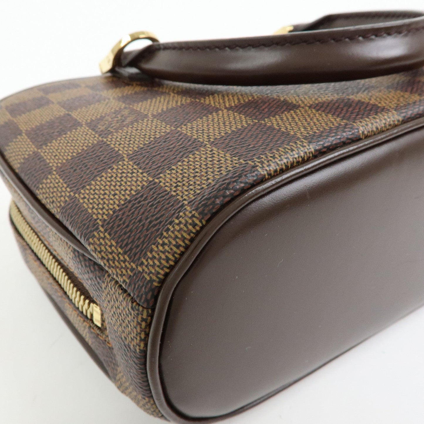 Louis Vuitton Saleya Mini Damier Ebene Canvas Leather Hand Bag【Pre-order】
