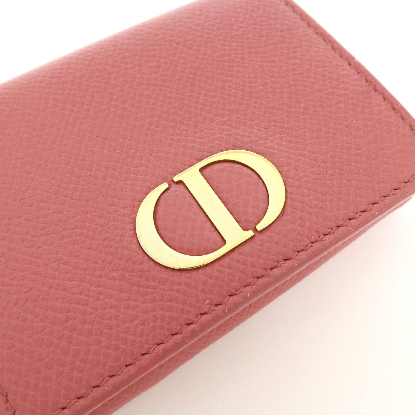 Christian Dior Logo Leather Tri-fold Small Compact Wallet【Pre-order】