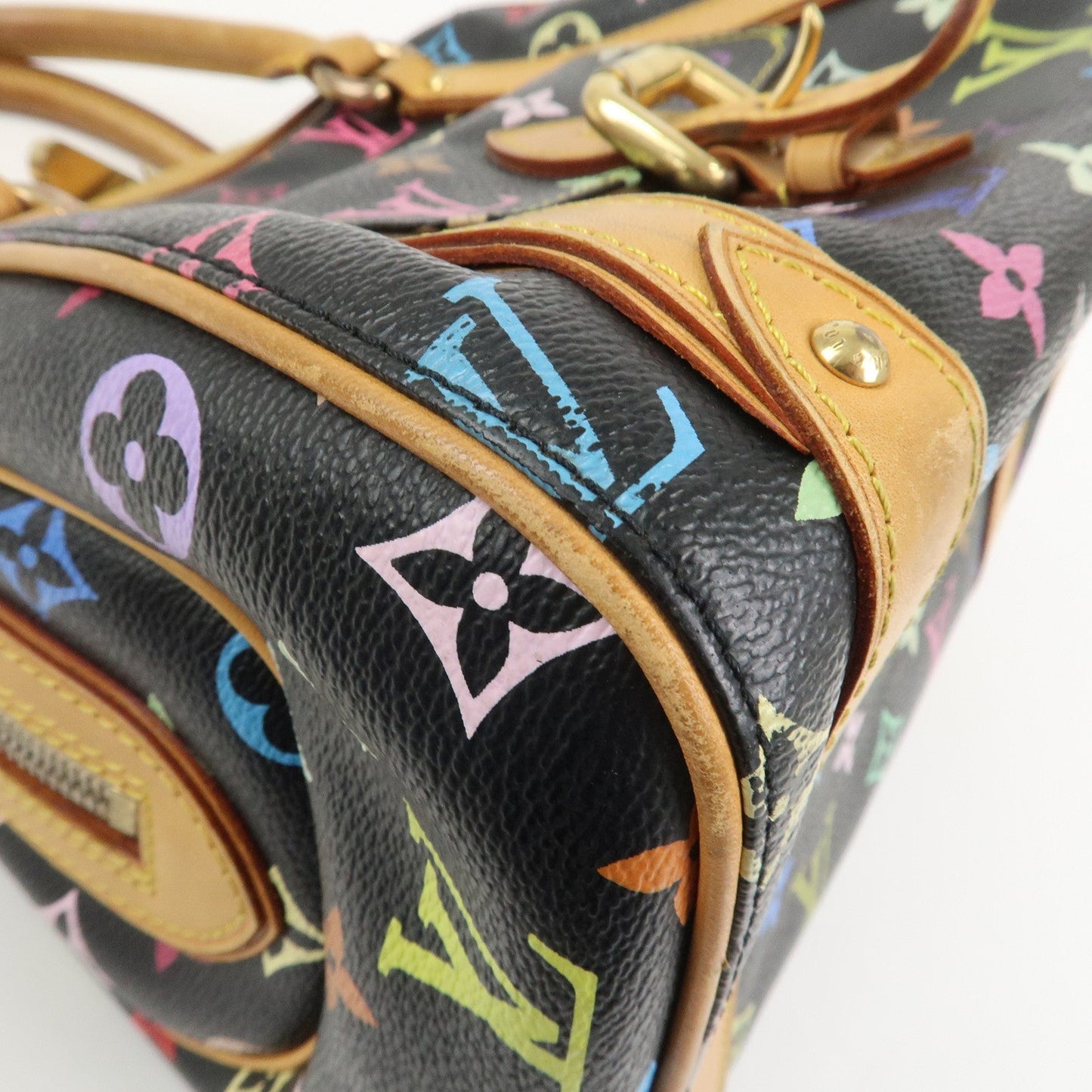 Louis Vuitton Monogram Multicolor Priscilla Hand Bag Noir M40097【Pre-order】