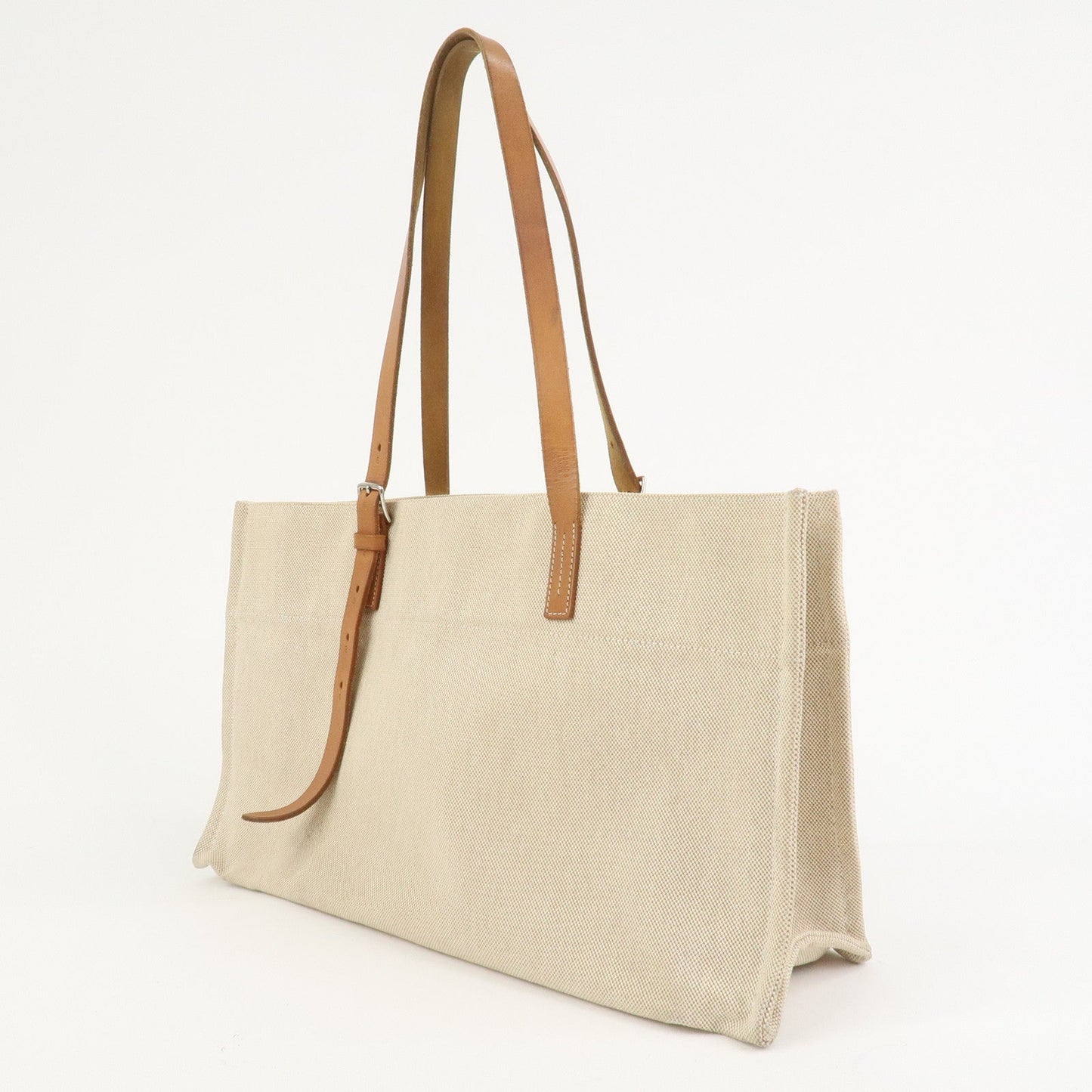 Hermes Etriviere Elan Toile H Leather Tote Bag【Pre-order】