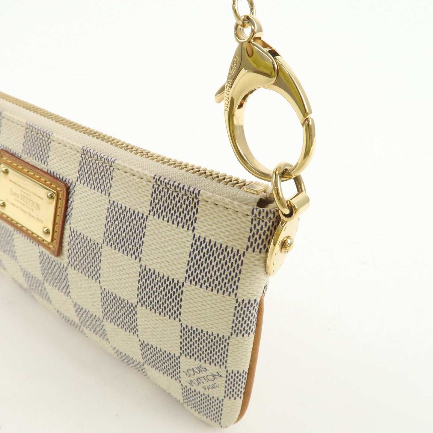Louis Vuitton Damier Azur Pochette Milla MM Mini Pouch N60027【Pre-order】