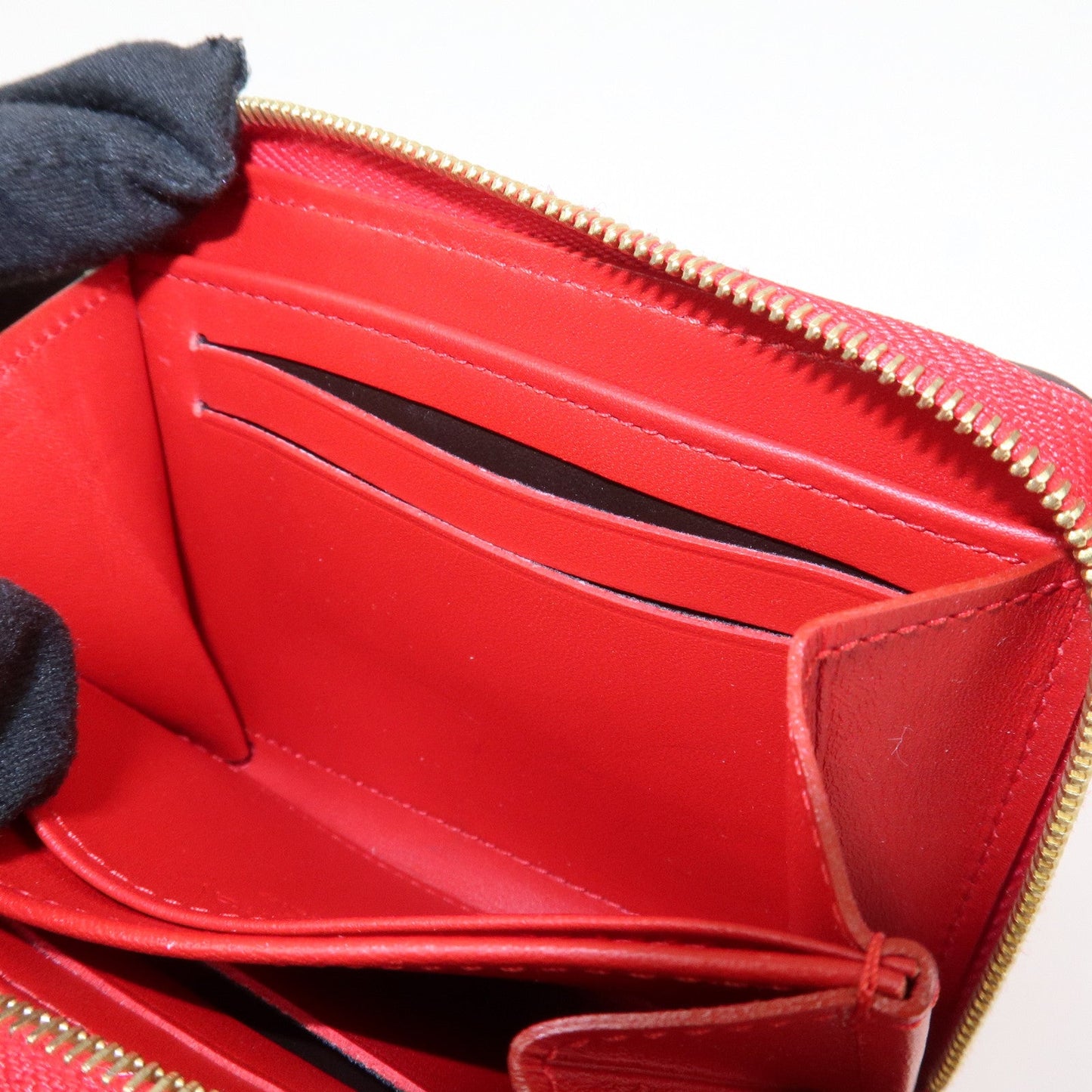 Louis Vuitton Vernis Leather Zippy Coin Purse Wallet Cerise M90202【Pre-order】