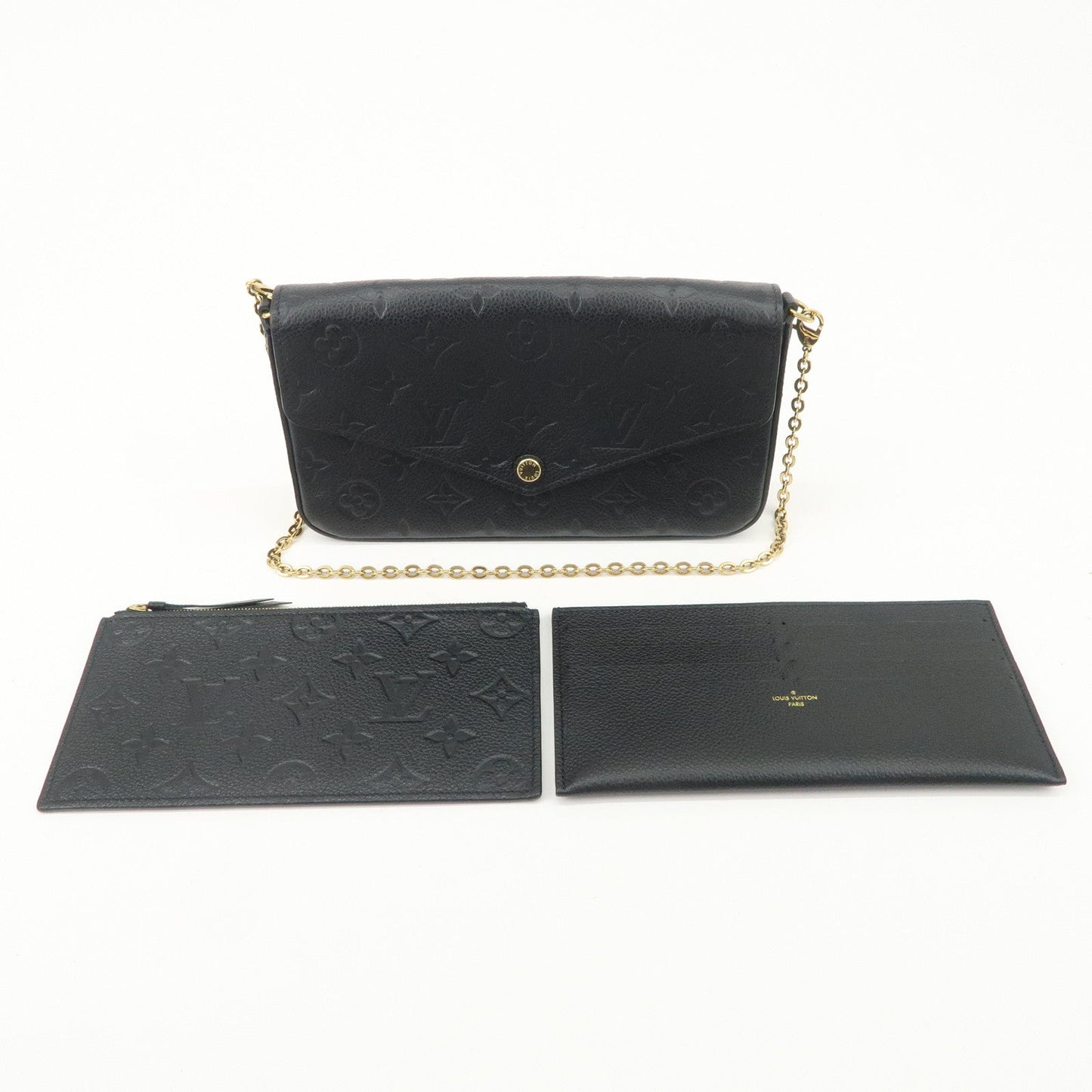 Louis Vuitton Monogram Empreinte Pochette Felicie M82477【Pre-order】