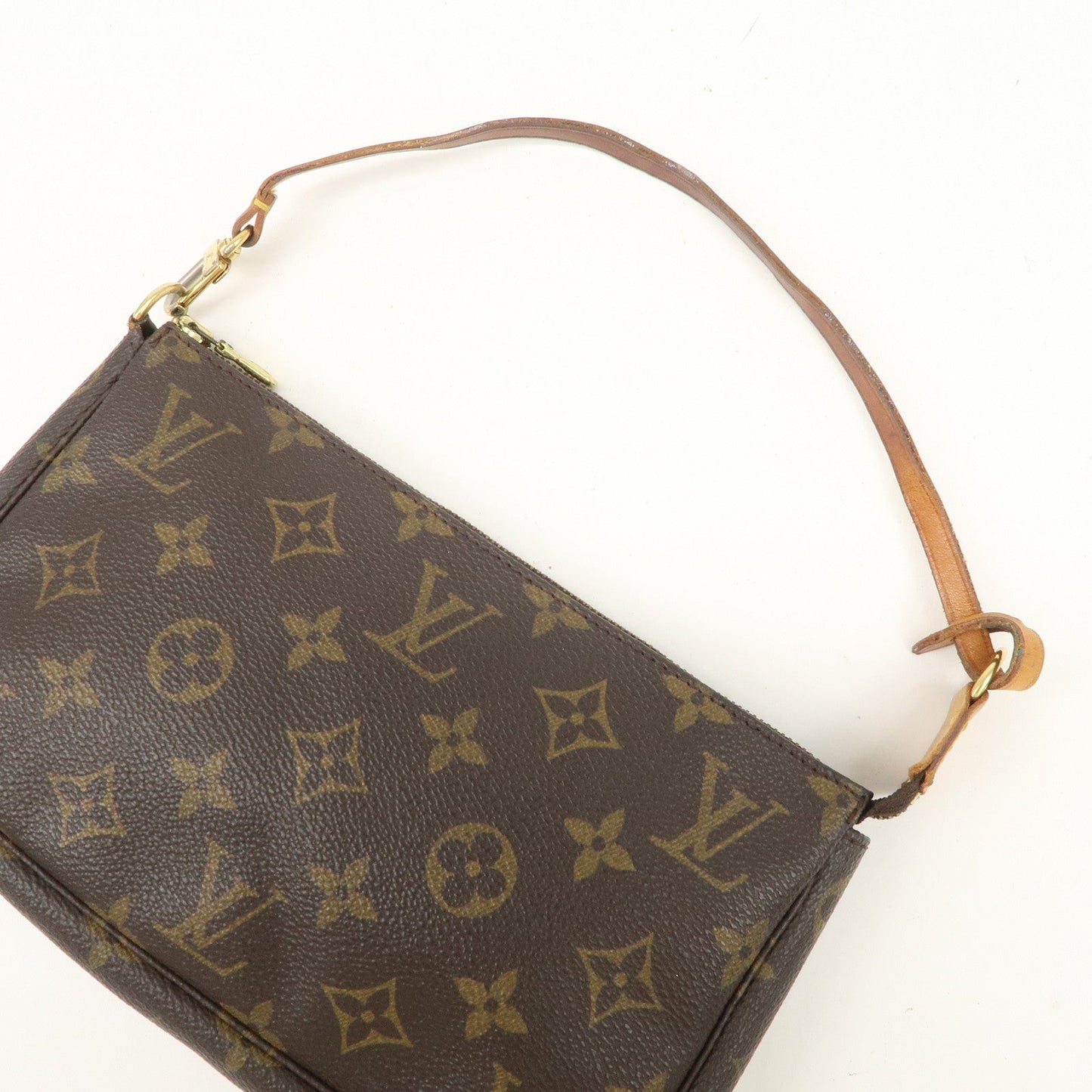 Louis Vuitton Monogram Pochette Accessoires Hand Bag Brown M51980【Pre-order】