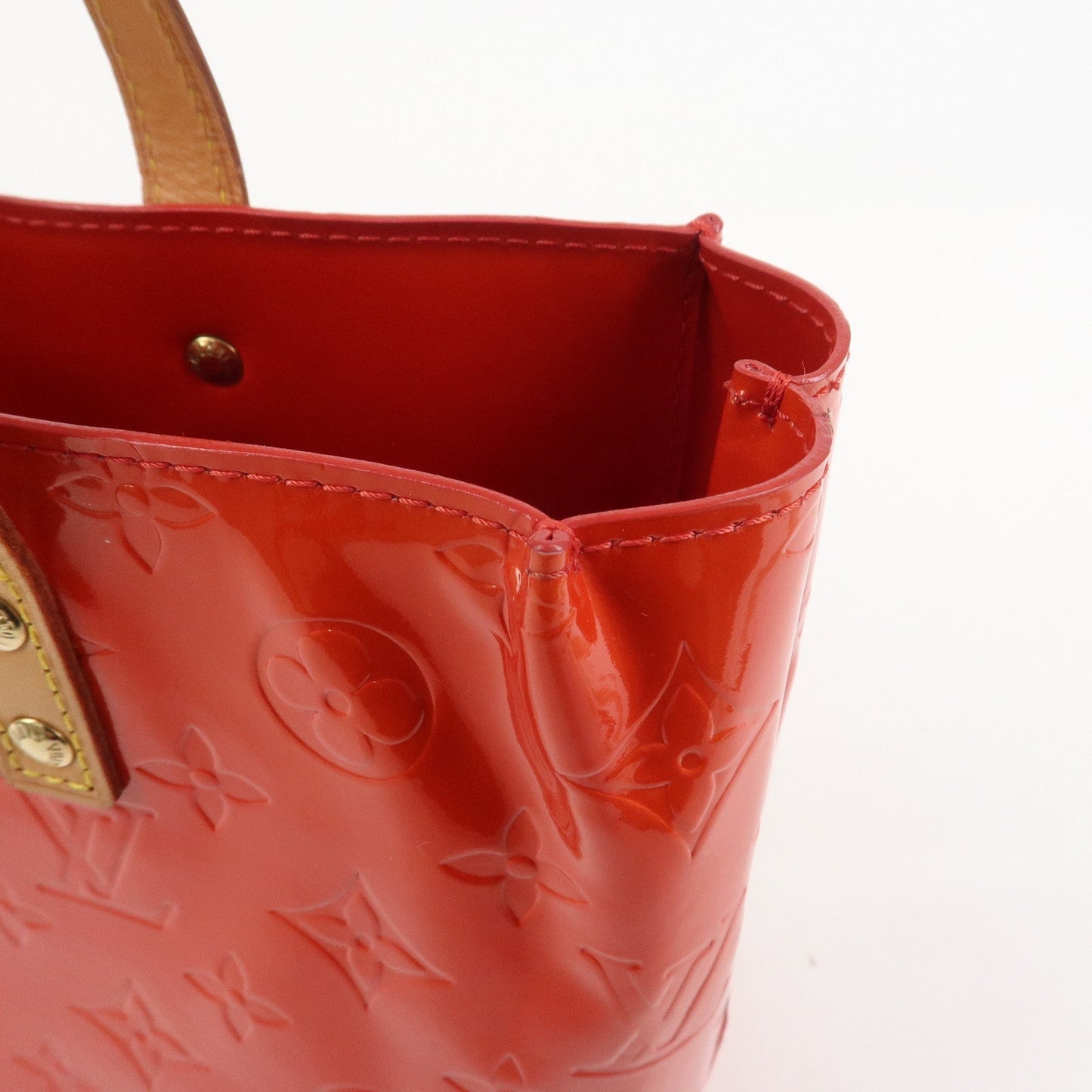 Louis Vuitton Monogram Vernis Lead PM Hand Bag Rouge M91088【Pre-order】