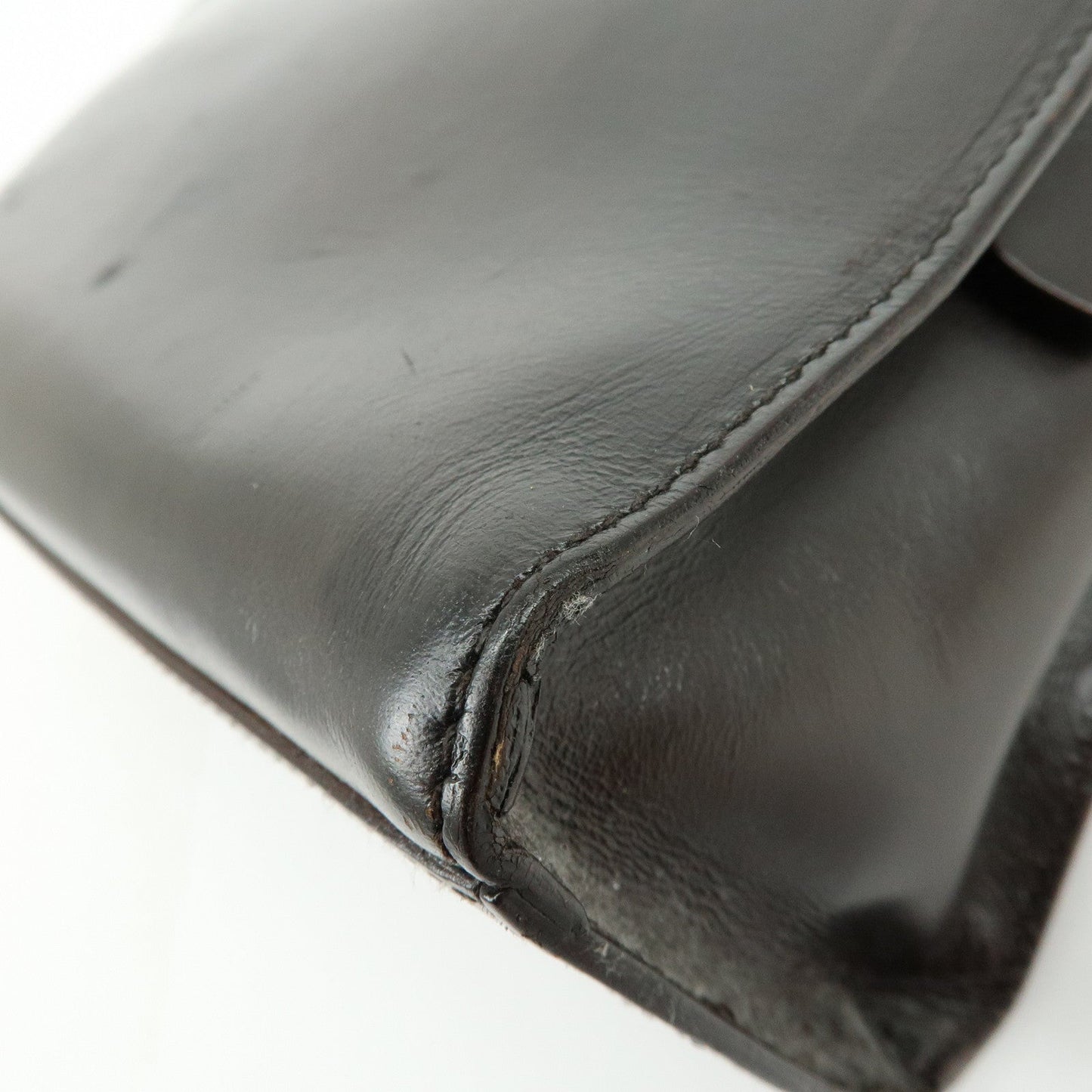 Prada Logo Leather Tote Bag Shoulder Bag Dark Brown【Pre-order】