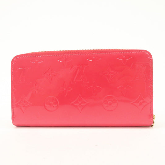 Louis Vuitton Monogram Vernis Round Zippy Wallet Hot Pink M93058【Pre-order】