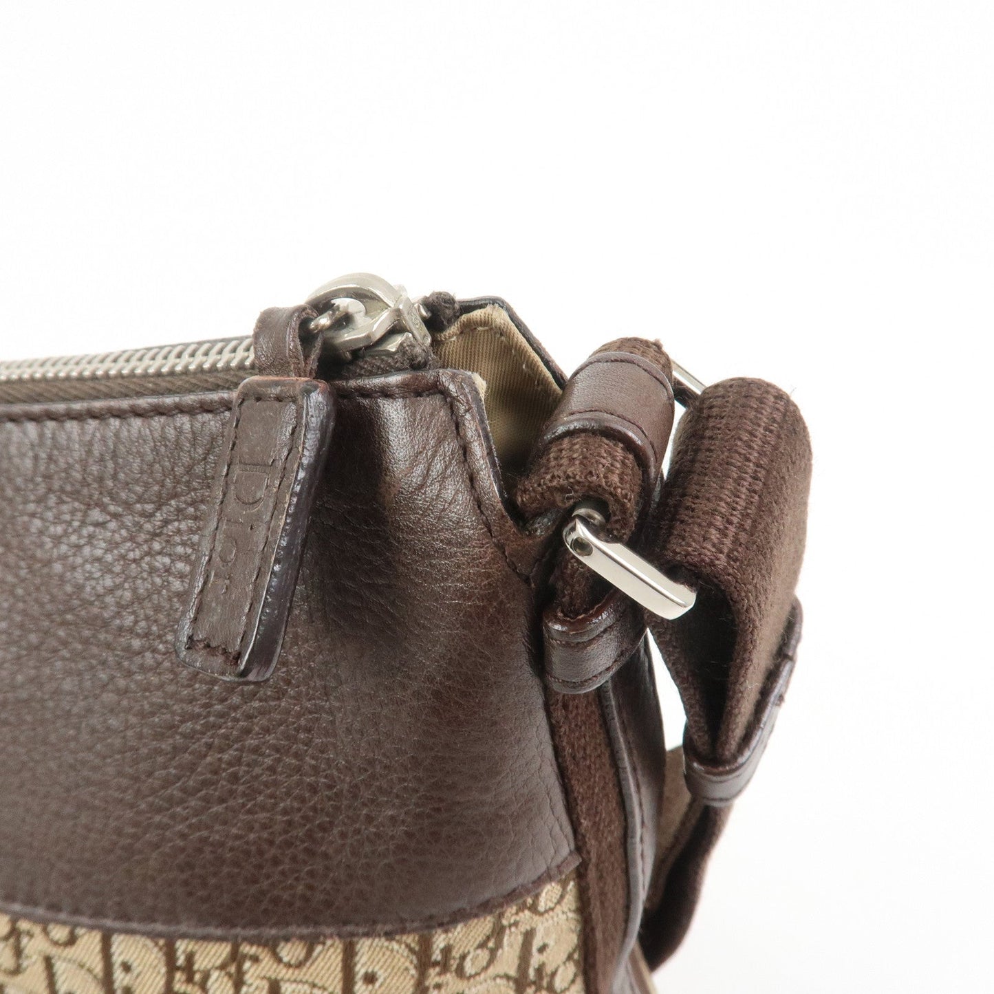 Christian Dior Street Chic Trotter Canvas Leather Shoulder Bag【Pre-order】