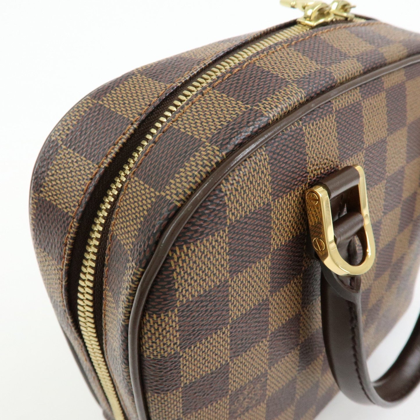 Louis Vuitton Saleya Mini Damier Ebene Canvas Leather Hand Bag【Pre-order】