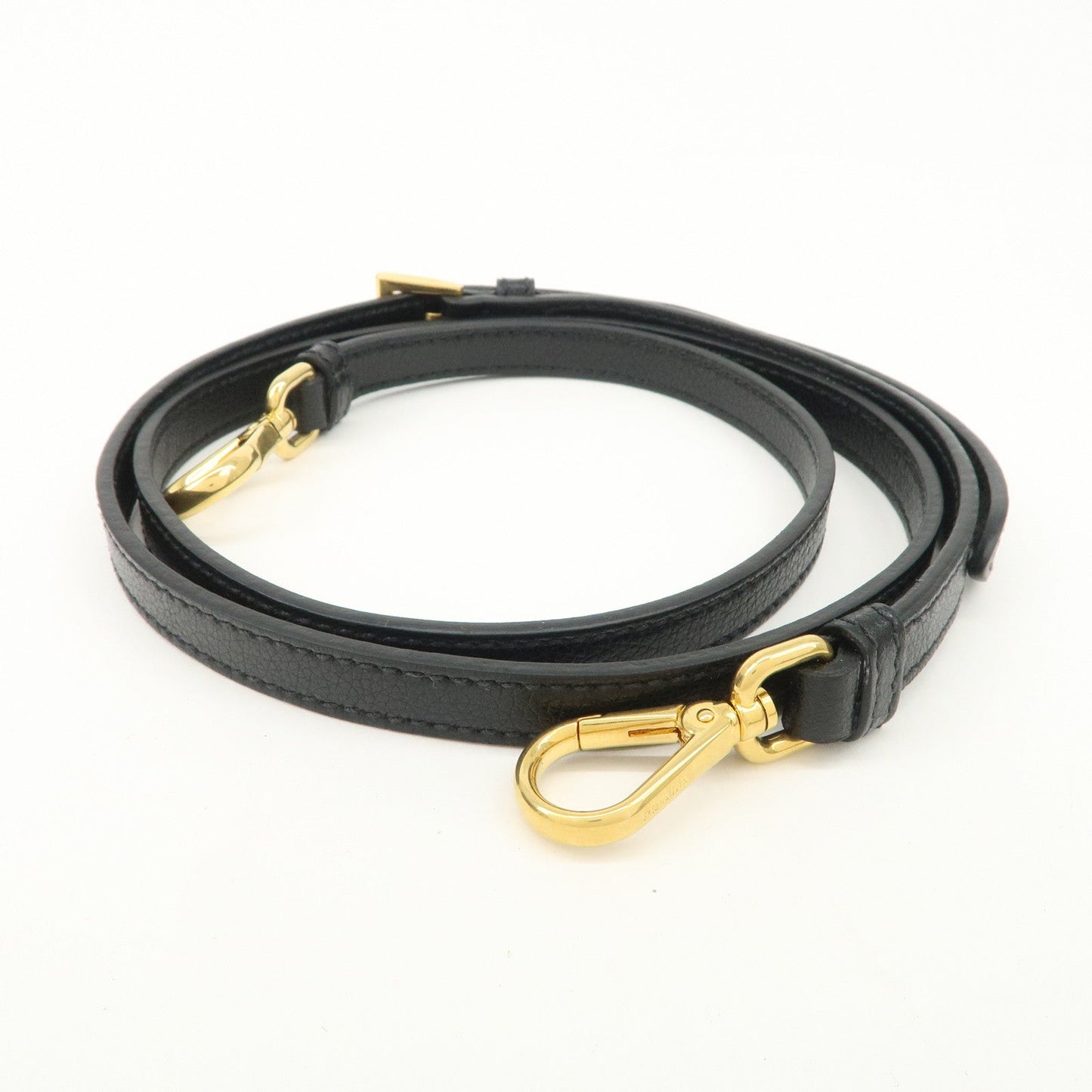 Prada Leather 2Way Bag Hand Bag Black Gold Hardware Used【Pre-order】