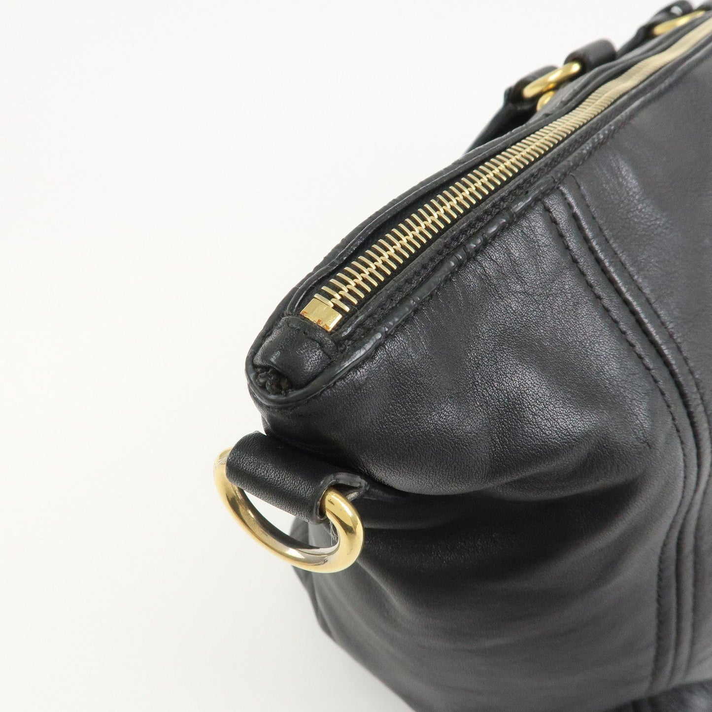 Prada Triangle Logo Leather 2 Way Bag Hand Bag Shoulder Bag BL0685【Pre-order】