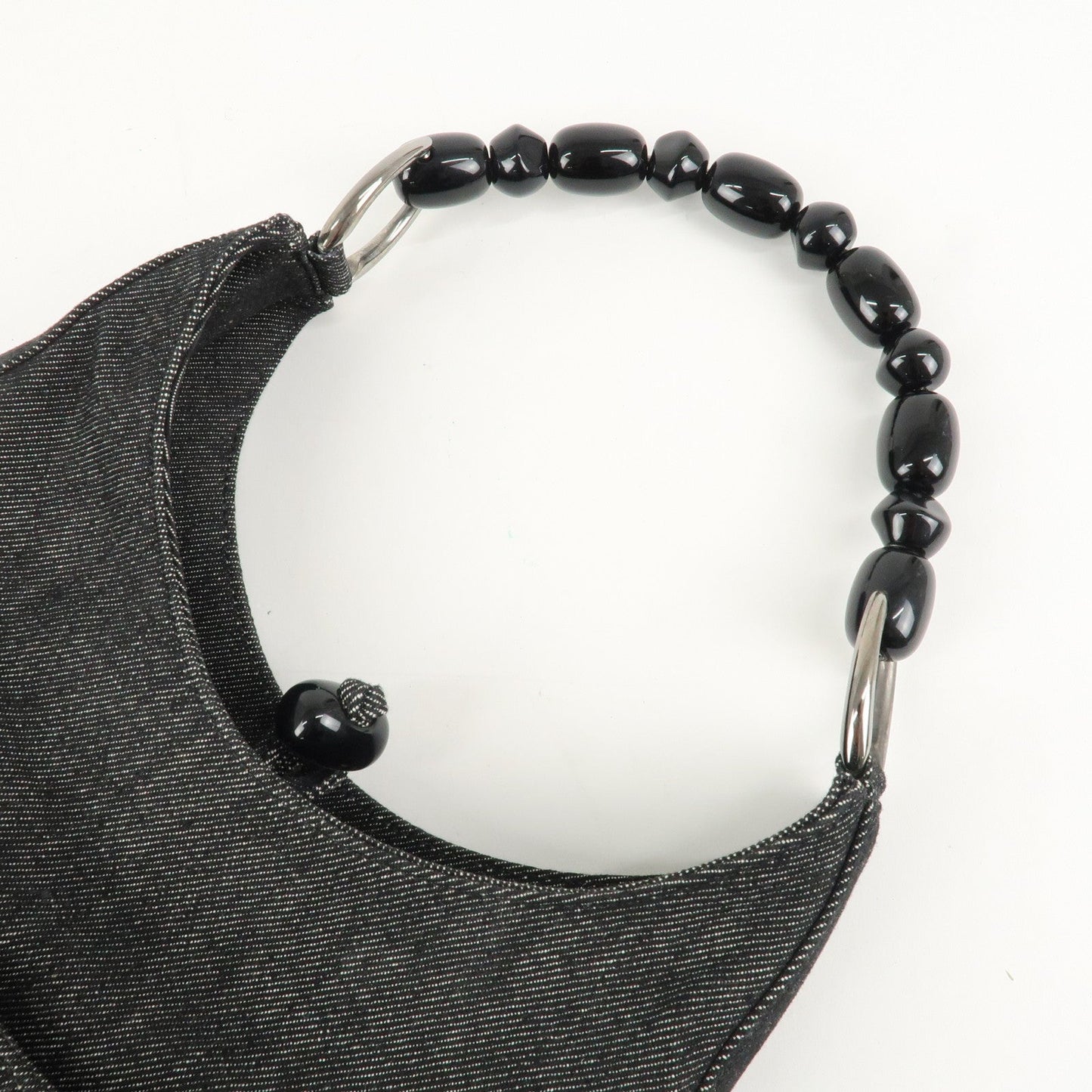 Christian Dior Maris Pearl Denim Shoulder Bag Hand Bag【Pre-order】