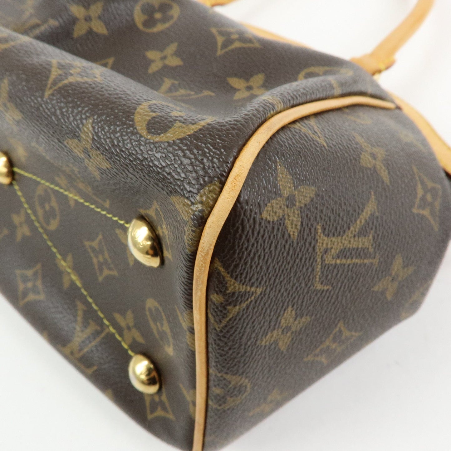Louis Vuitton Monogram Tivoli PM Hand Bag Shoulder Bag Brown M40143【Pre-order】