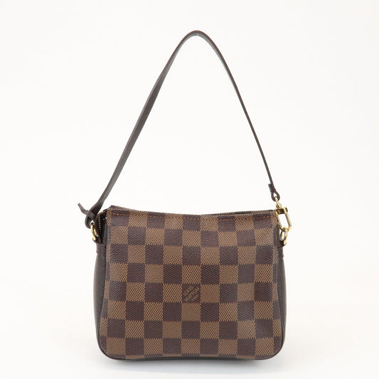 Louis Vuitton Damier Trousse Makeup Accessory Pouch Brown N51982【Pre-order】