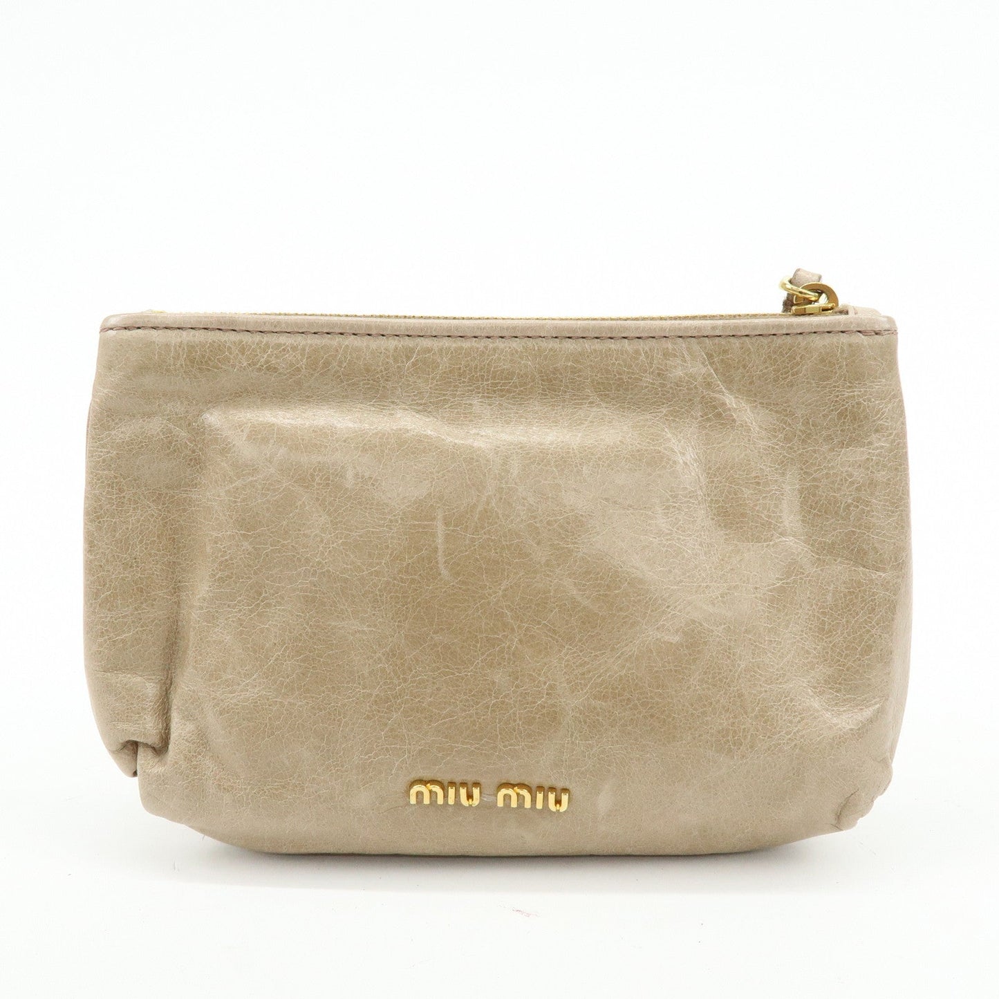 GUCCI PRADA MIUMIU Set of 3 Canvas Leather Pouch 29596/5N1681【Pre-order】